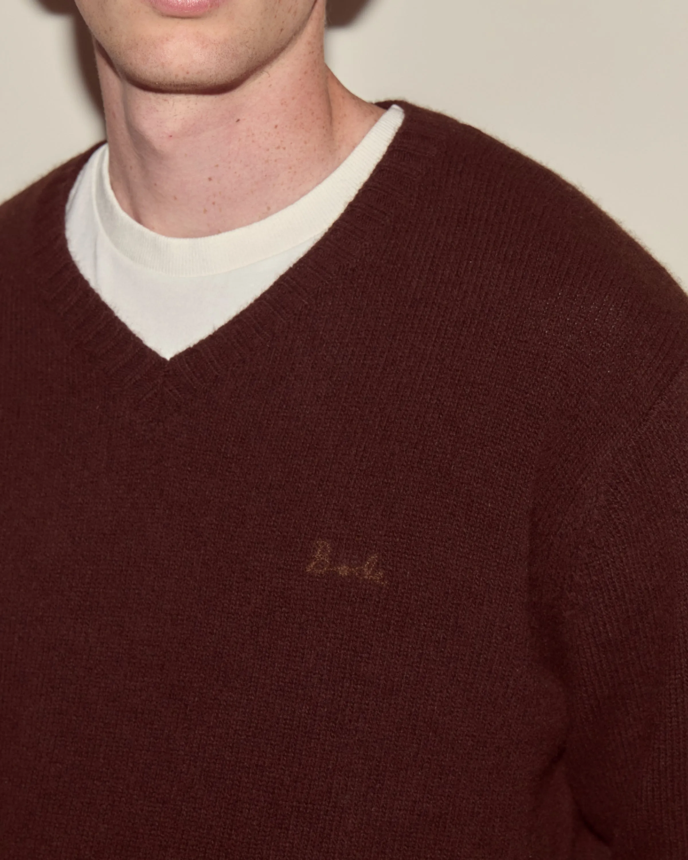 Currant Sweater - Dark Brown sold by BODE product image thumbnail 2