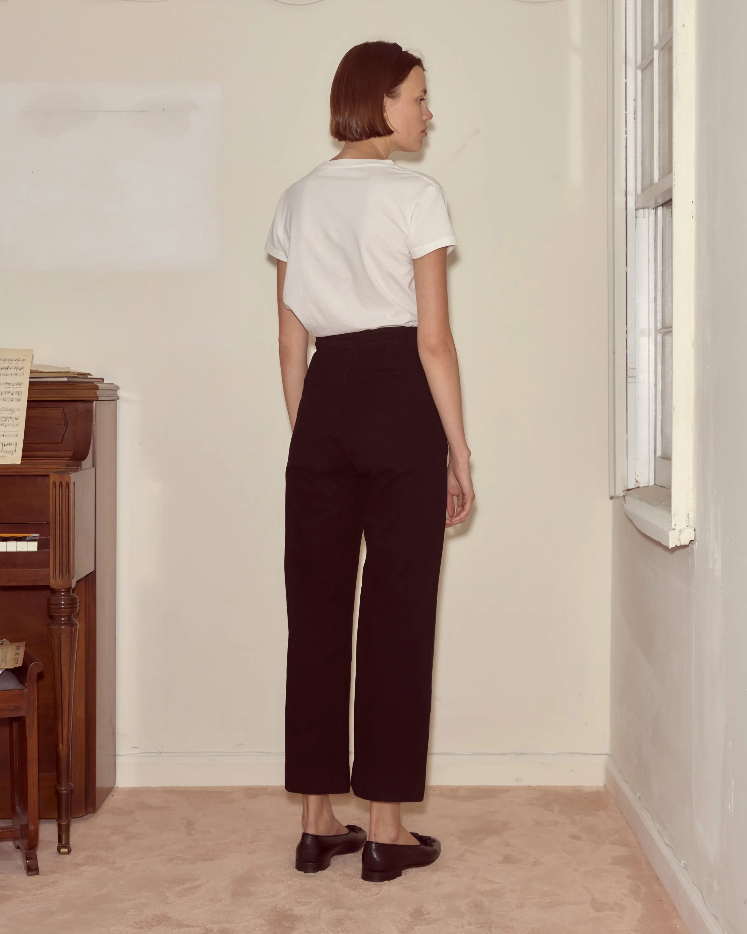 Denim Sailor Trousers - Black sold by BODE product image thumbnail 3