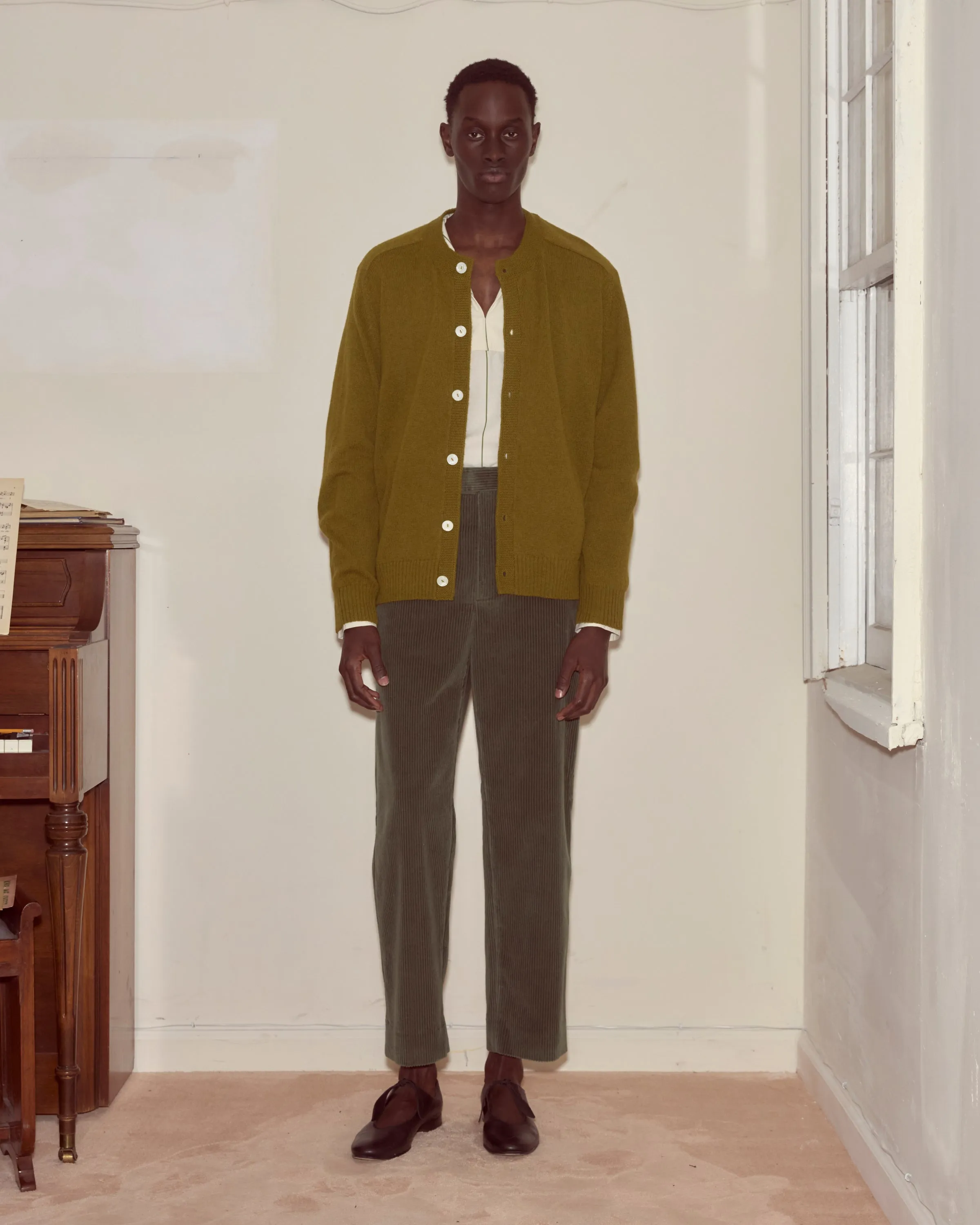 Orchard Cardigan - Green sold by BODE