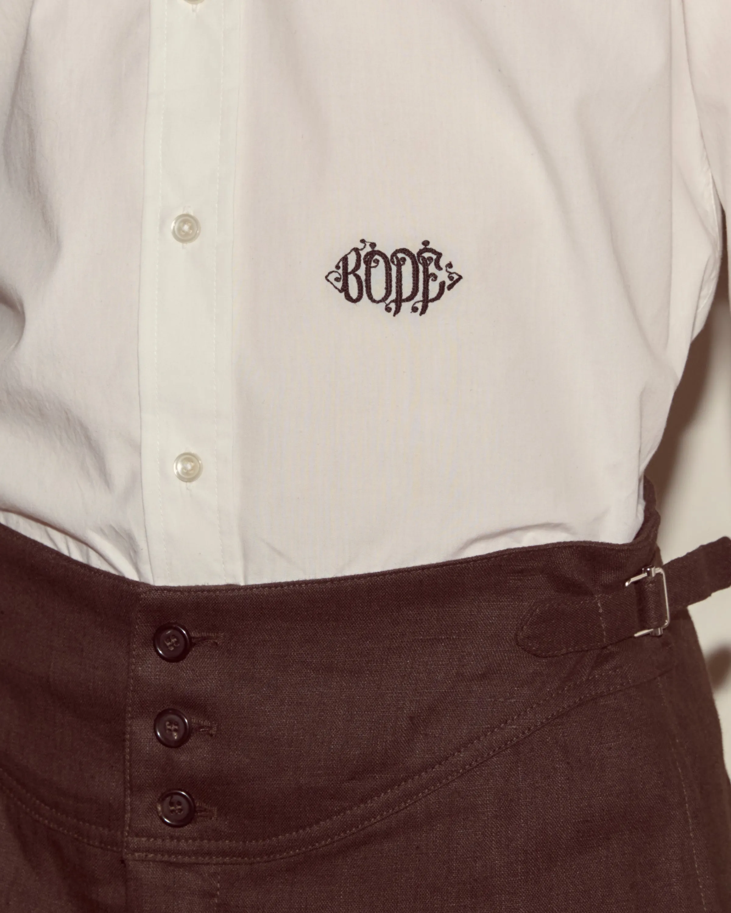 Monogrammed Poplin Shirt sold by BODE product image thumbnail 2