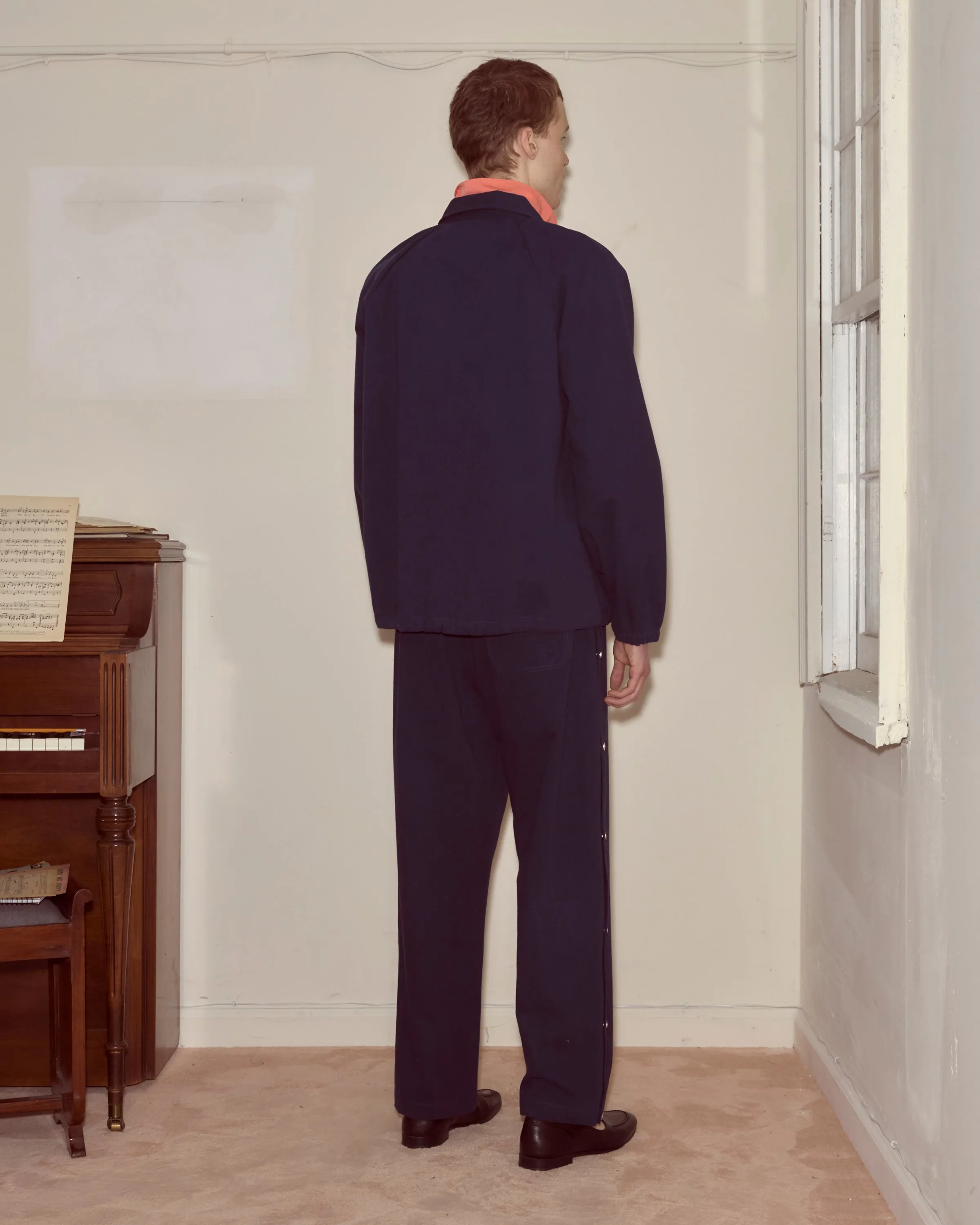 Twill Track Jacket - Navy sold by BODE product image thumbnail 3