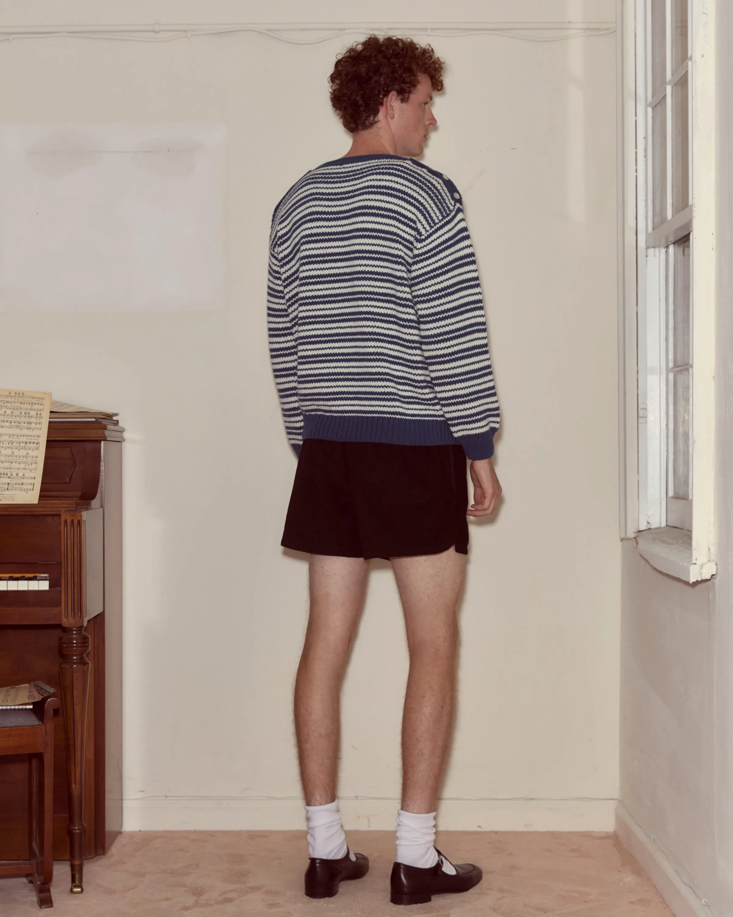 Peter Stripe Sweater sold by BODE product image thumbnail 3