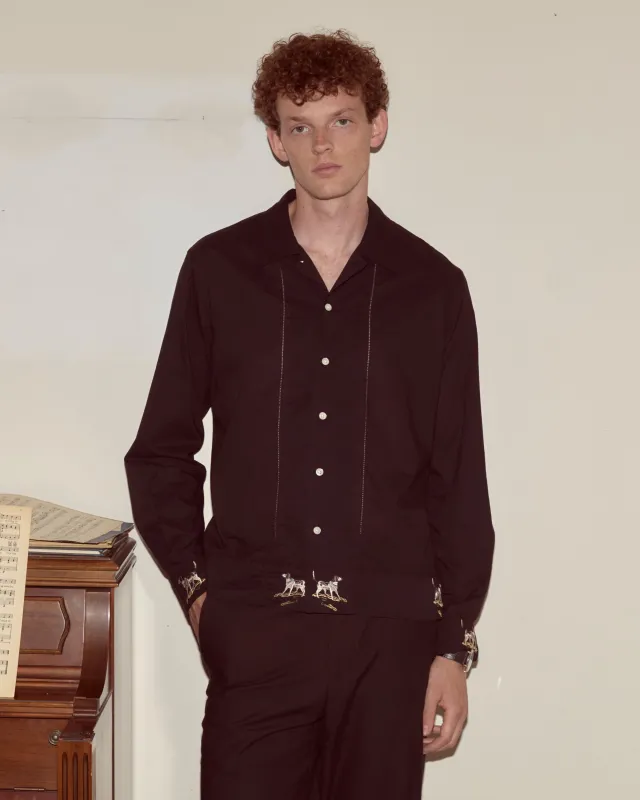 Pointer Long Sleeve Shirt sold by BODE