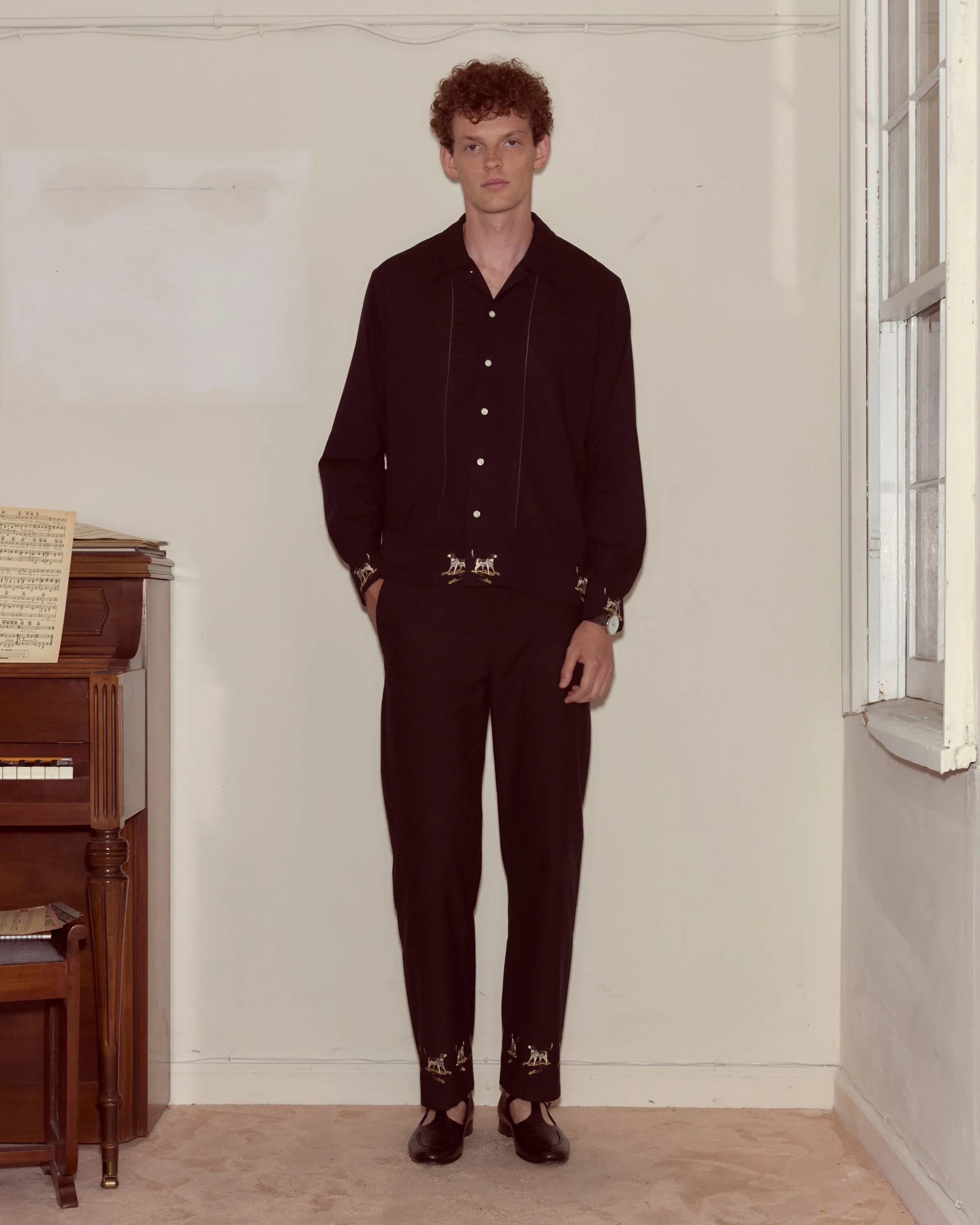 Pointer Long Sleeve Shirt sold by BODE product image thumbnail 2