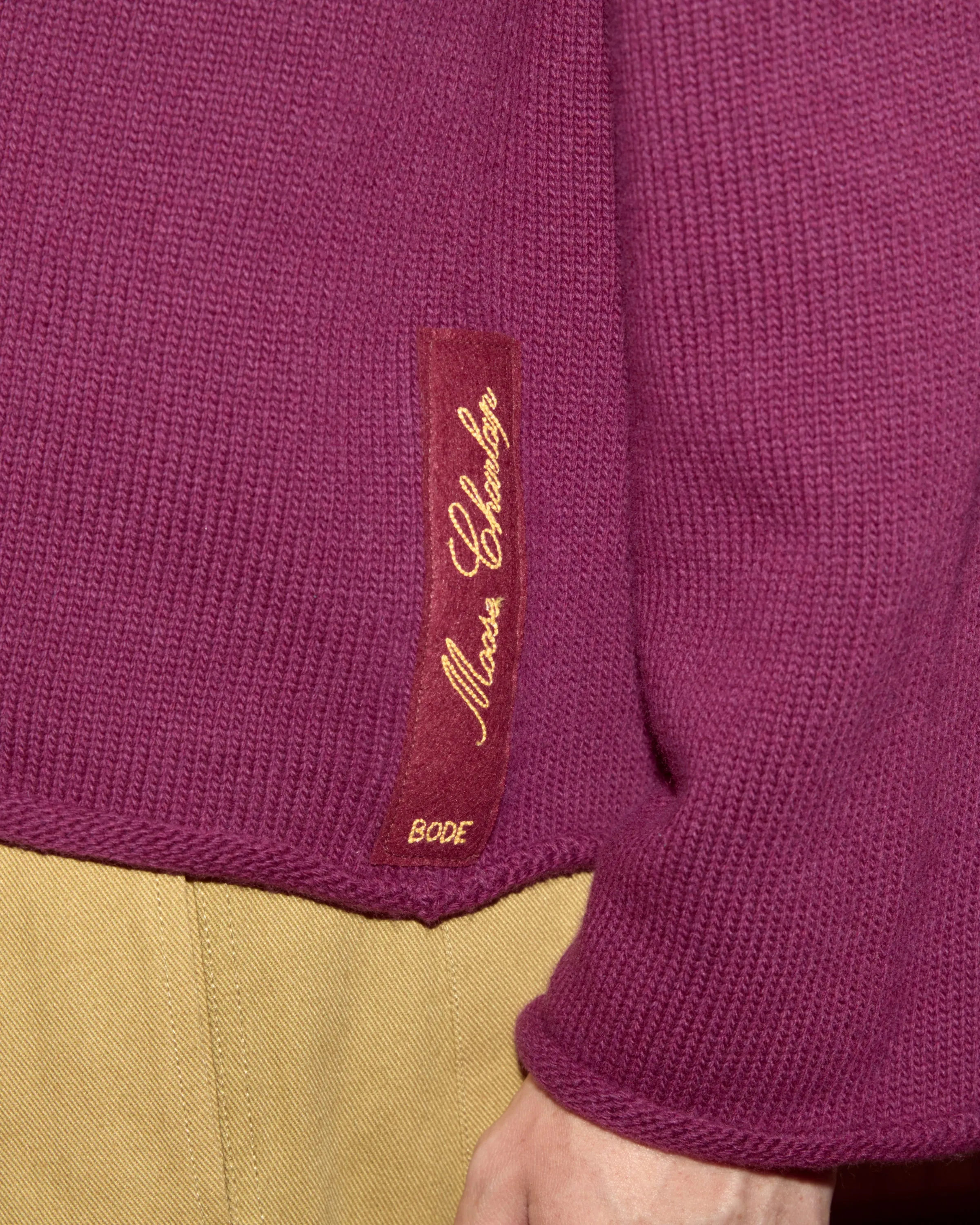 Wool Dock Pullover sold by BODE product image thumbnail 2