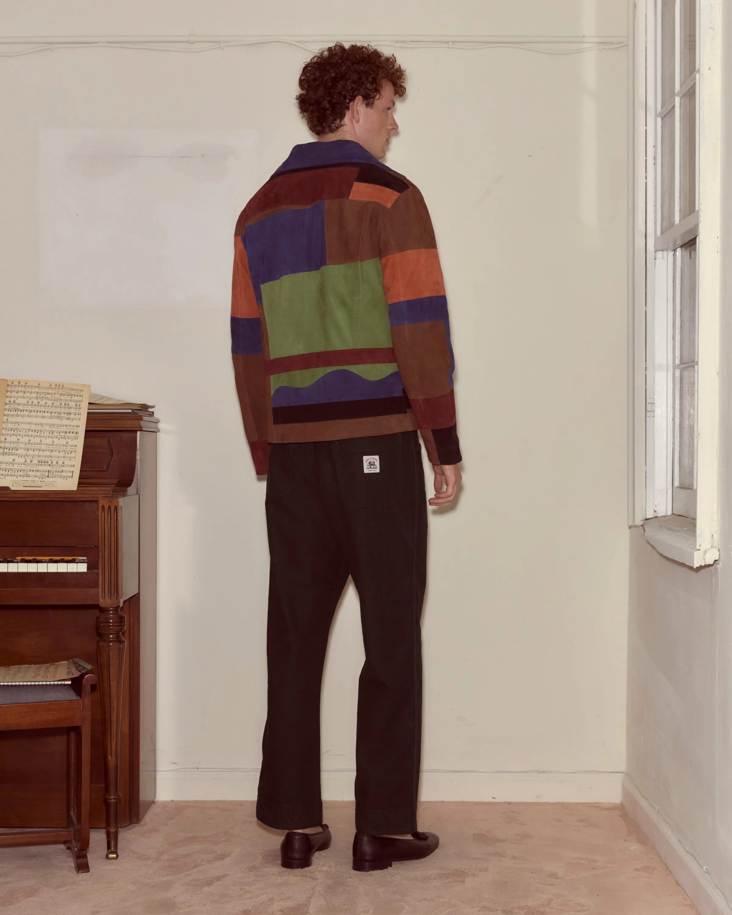 Suede Collage Jacket sold by BODE product image thumbnail 3