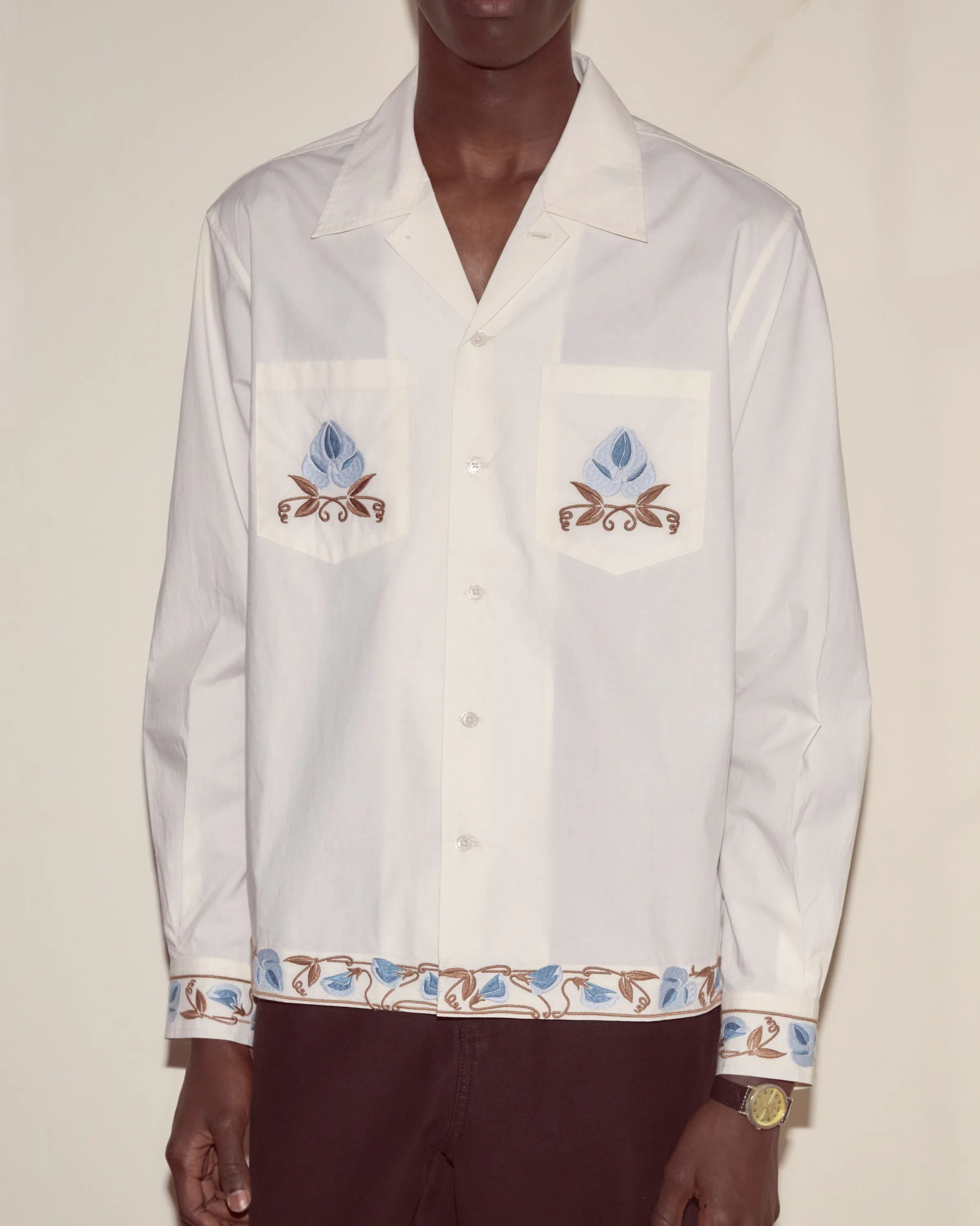 Nouveau Vine Long Sleeve sold by BODE product image thumbnail 2