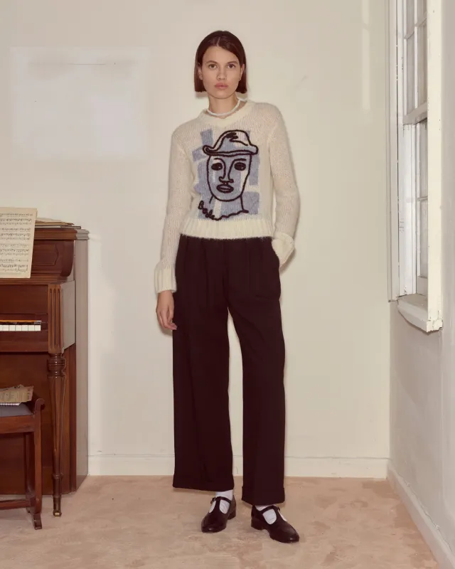 Chapeau Pullover sold by BODE