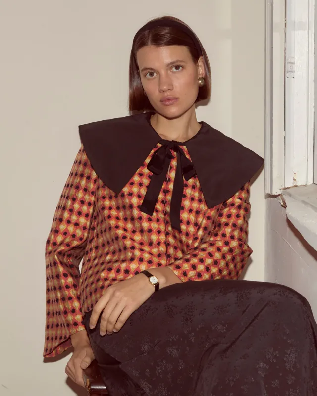 Orana Collar Jacket made by BODE