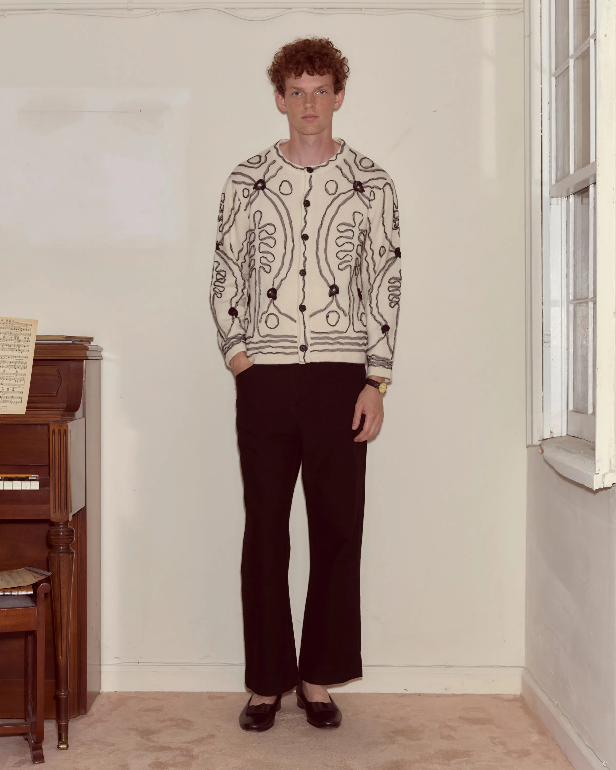 Winter Garden Cardigan sold by BODE