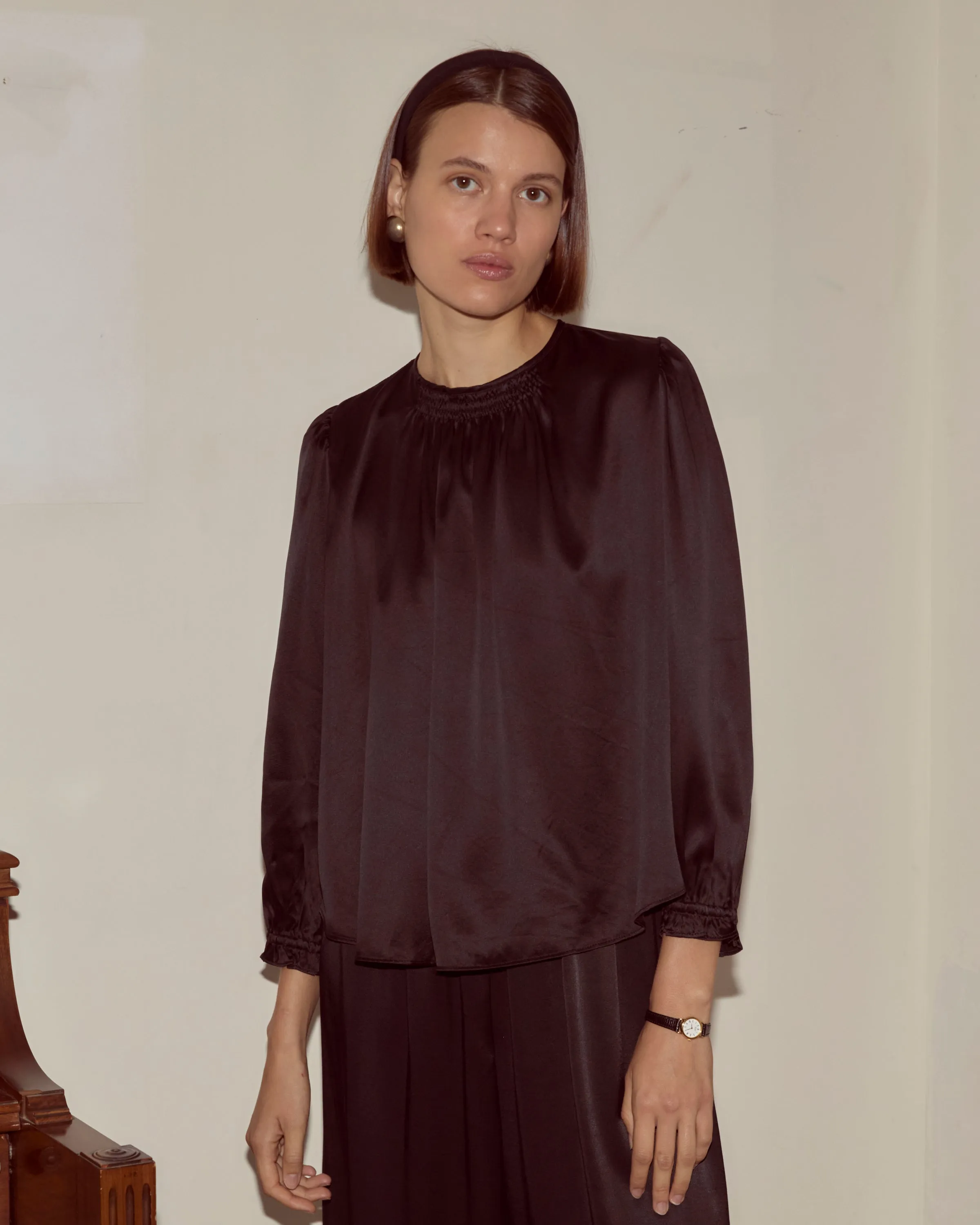 Belle Blouse - Black sold by BODE product image thumbnail 2