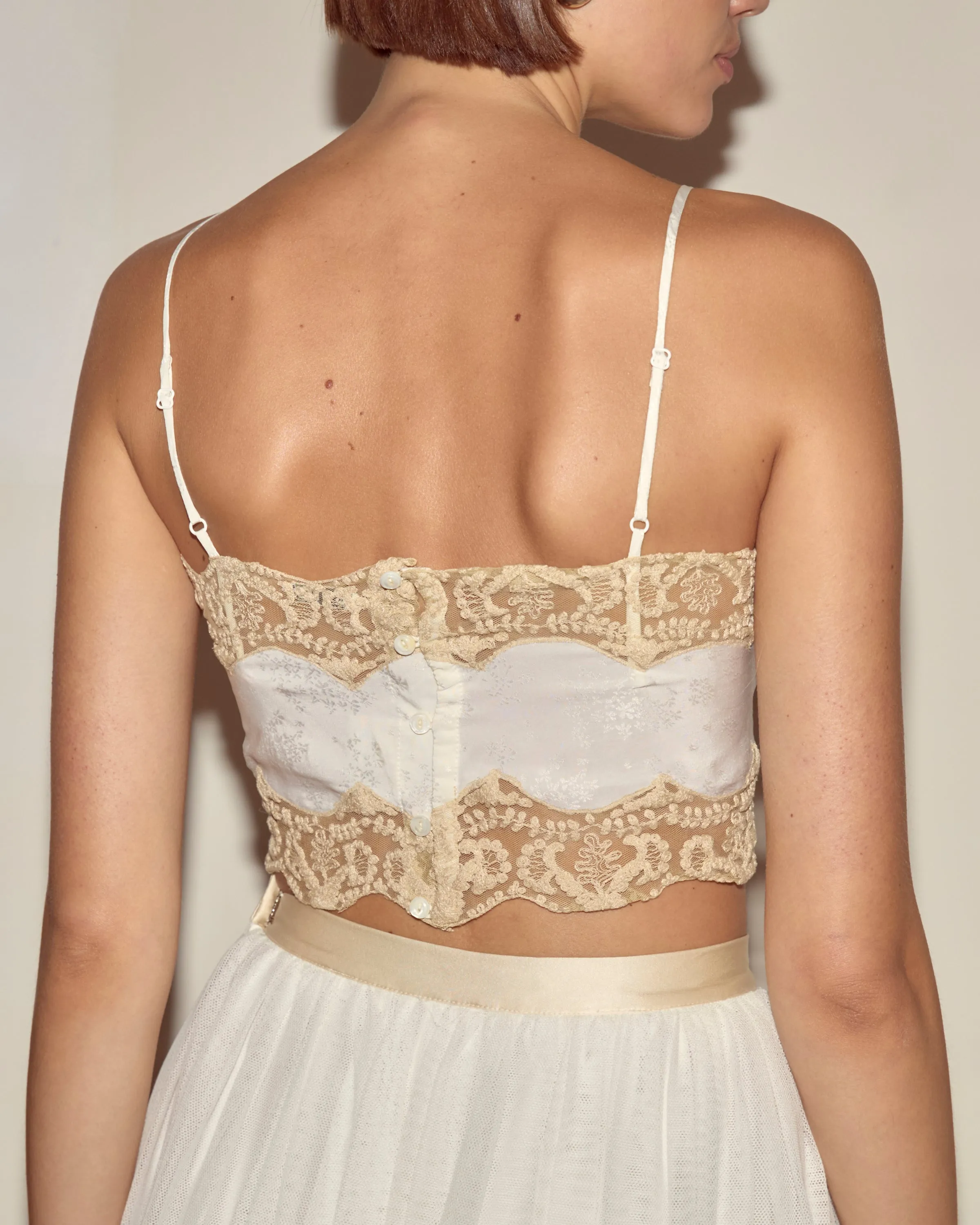 Trousseau Lace Bra sold by BODE product image thumbnail 4