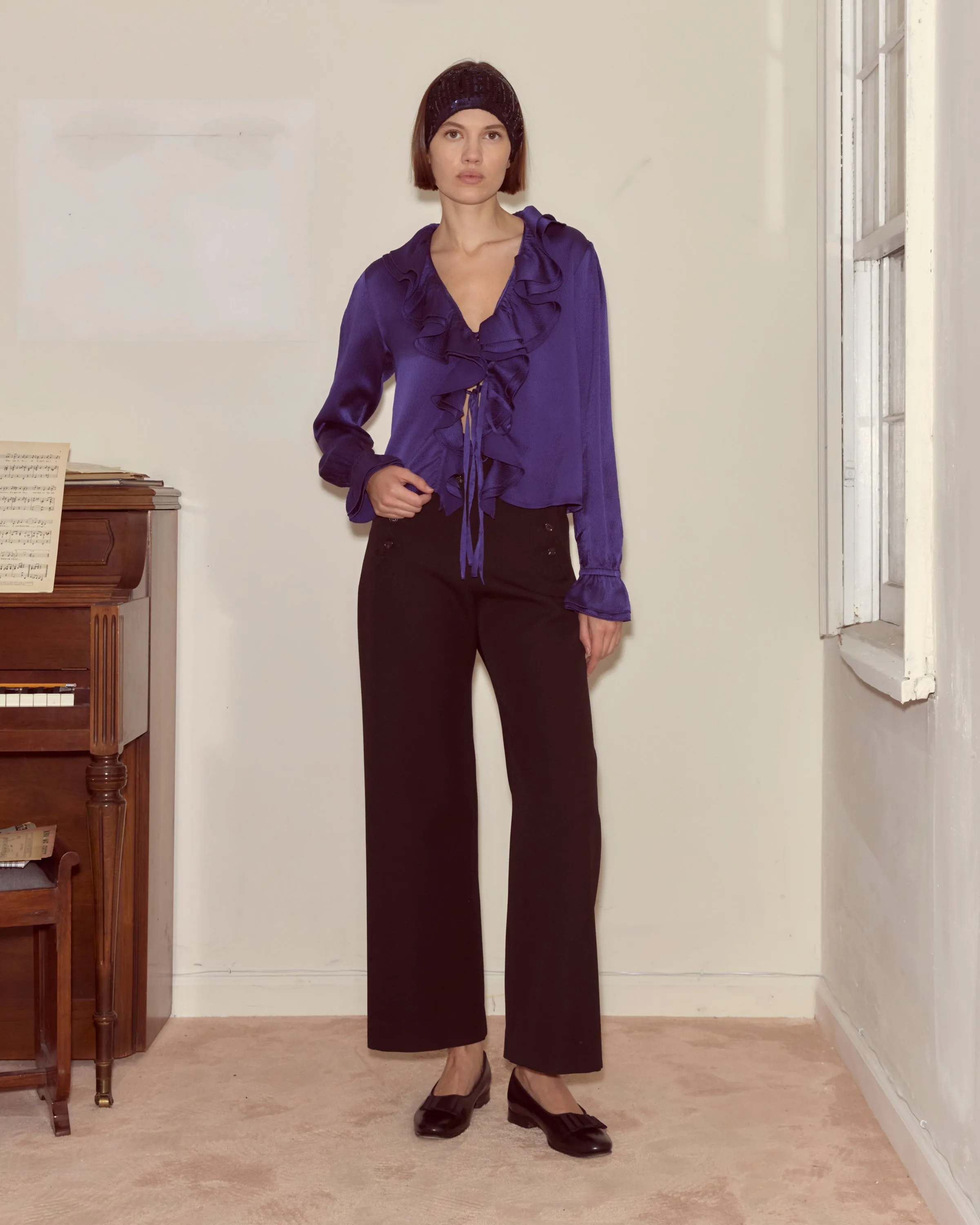 Dream Souvenir Flounce Blouse sold by BODE