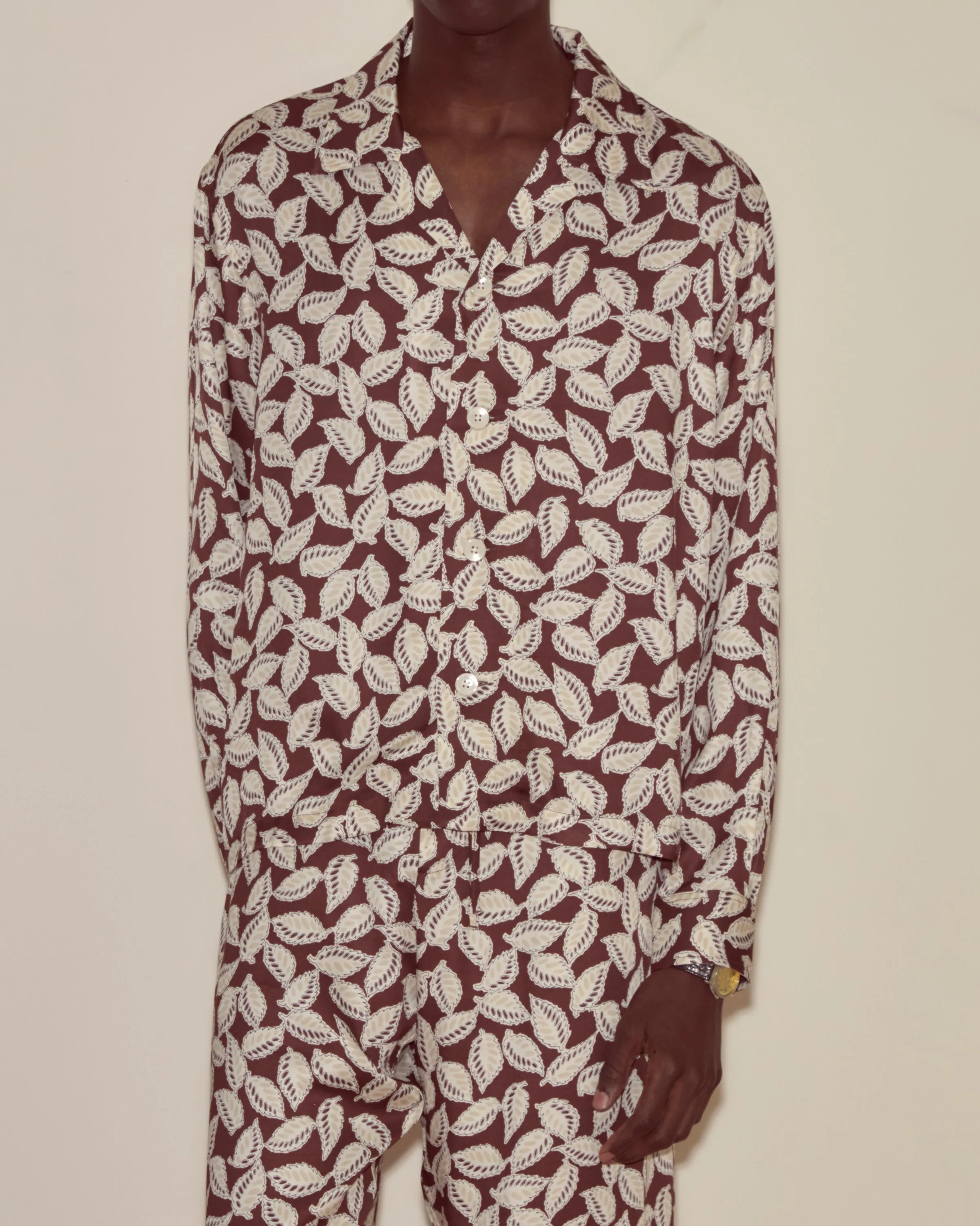 Paper Birch Long Sleeve Shirt sold by BODE product image thumbnail 2