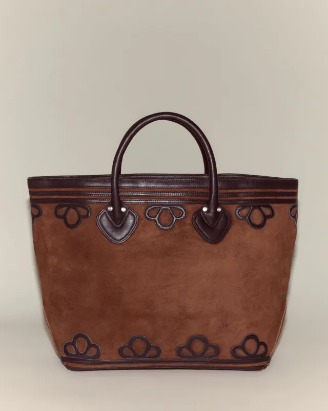 Trefoil Tote - Brown sold by BODE