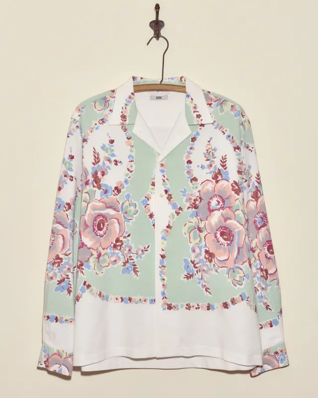 Pastel Bouquet Long Sleeve Shirt - L/XL sold by BODE