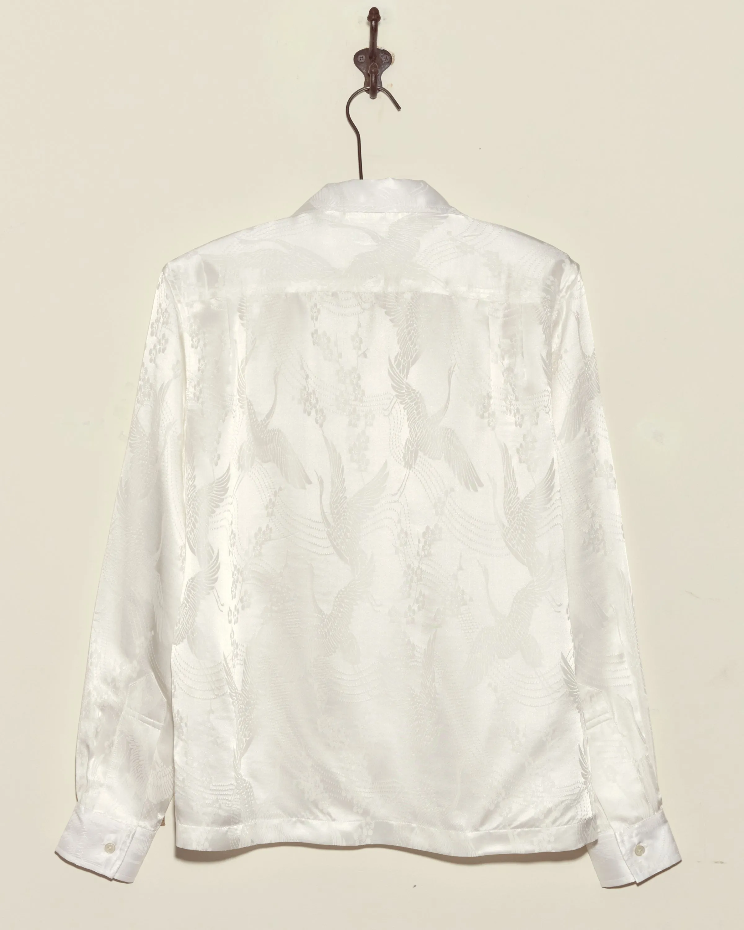 Ivory Cloud Long Sleeve Shirt sold by BODE product image thumbnail 3
