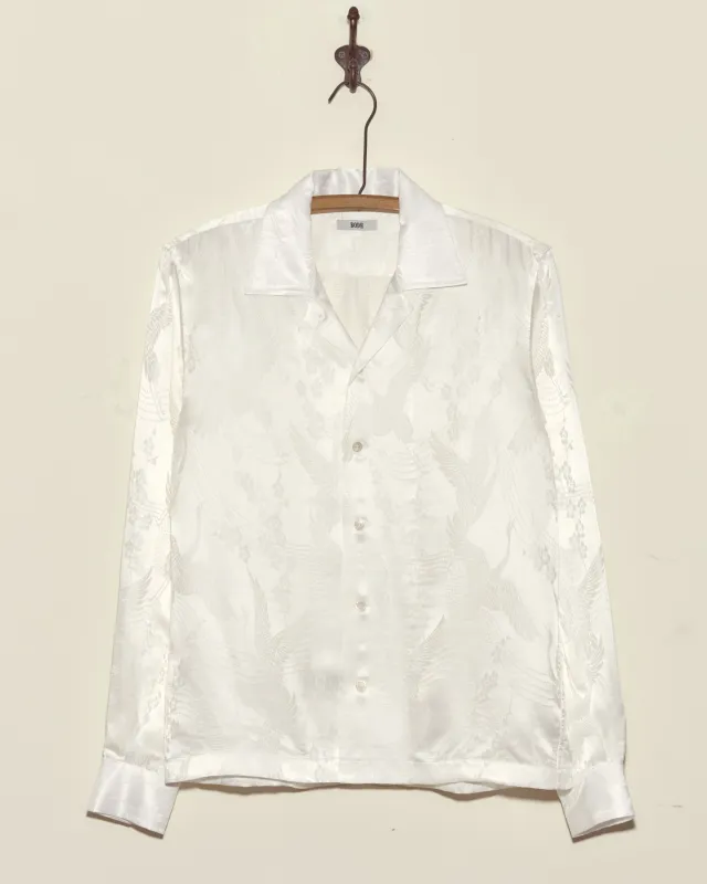 Ivory Cloud Long Sleeve Shirt sold by BODE