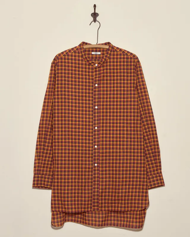 Bhilwara Check Tunic - XXL sold by BODE