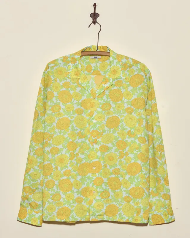 Dhalia Lime Long Sleeve Shirt - XXL sold by BODE