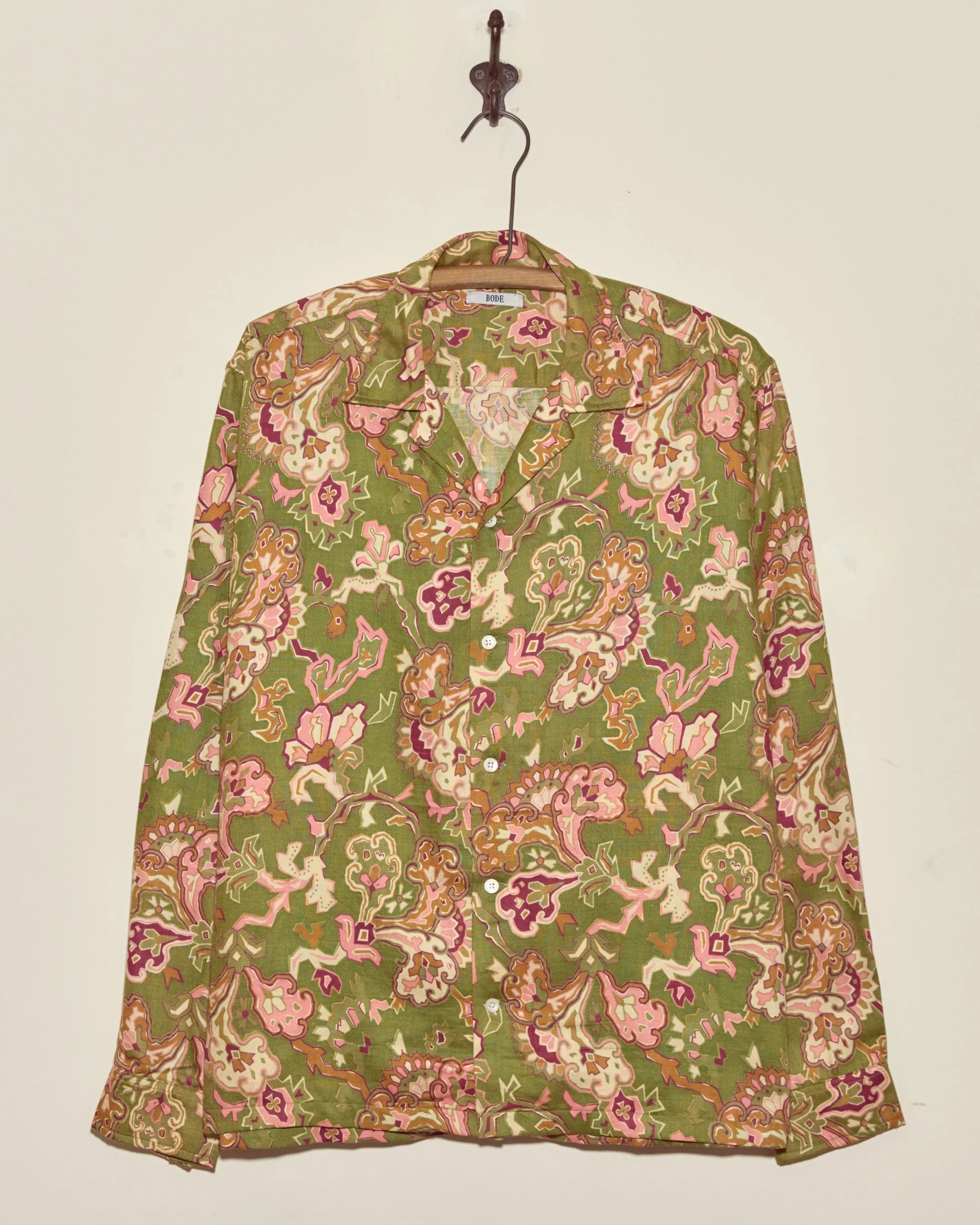 Smoke Moss Shirt - M/L sold by BODE