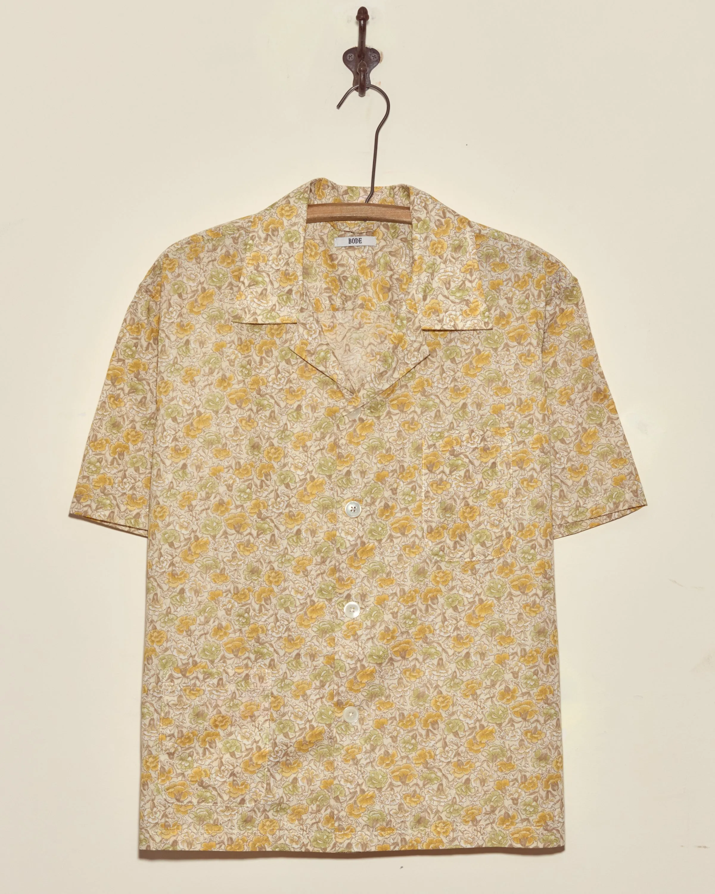 Lion's Mane Floral Shirt - M/L sold by BODE