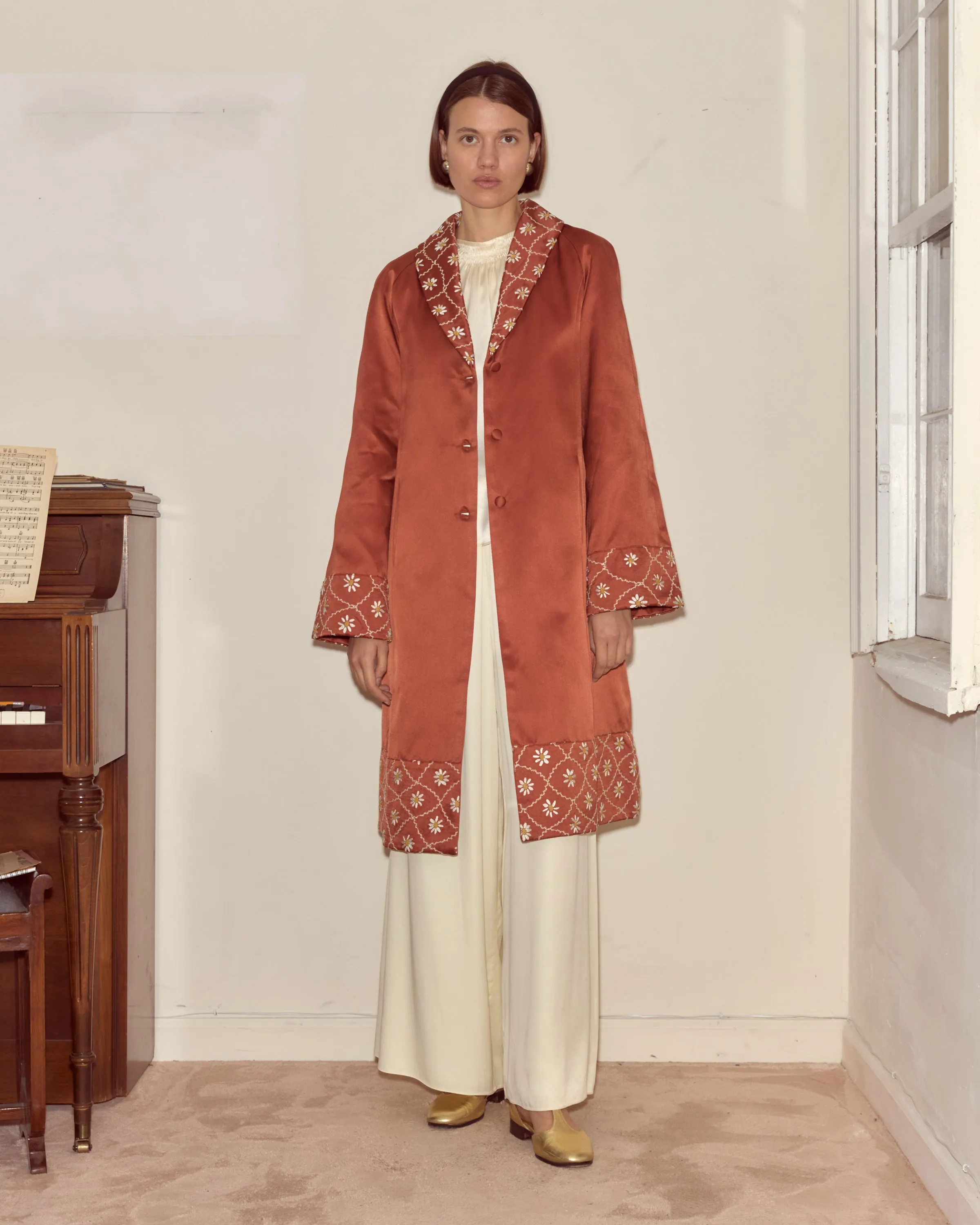 Daisy Chain Coat sold by BODE