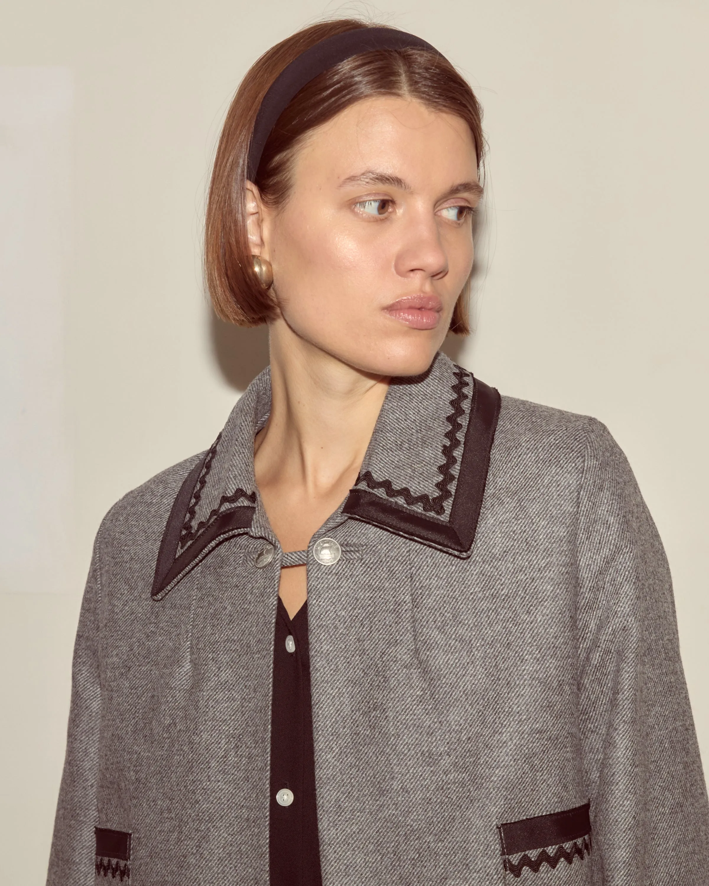 Dovecote Trim Jacket sold by BODE product image thumbnail 2