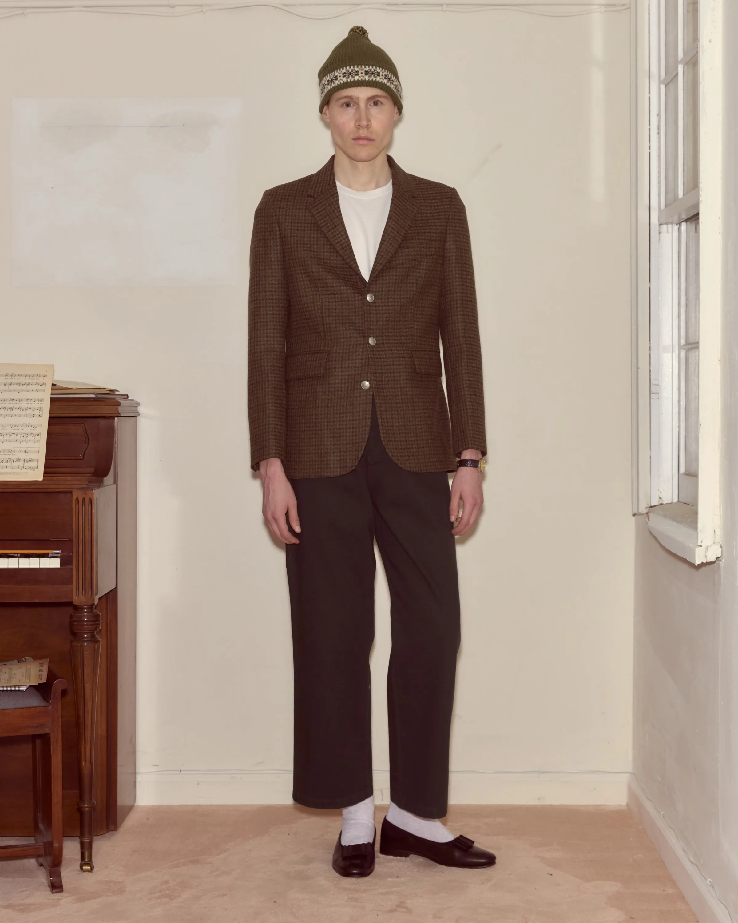 Morris Houndstooth Suit Jacket sold by BODE