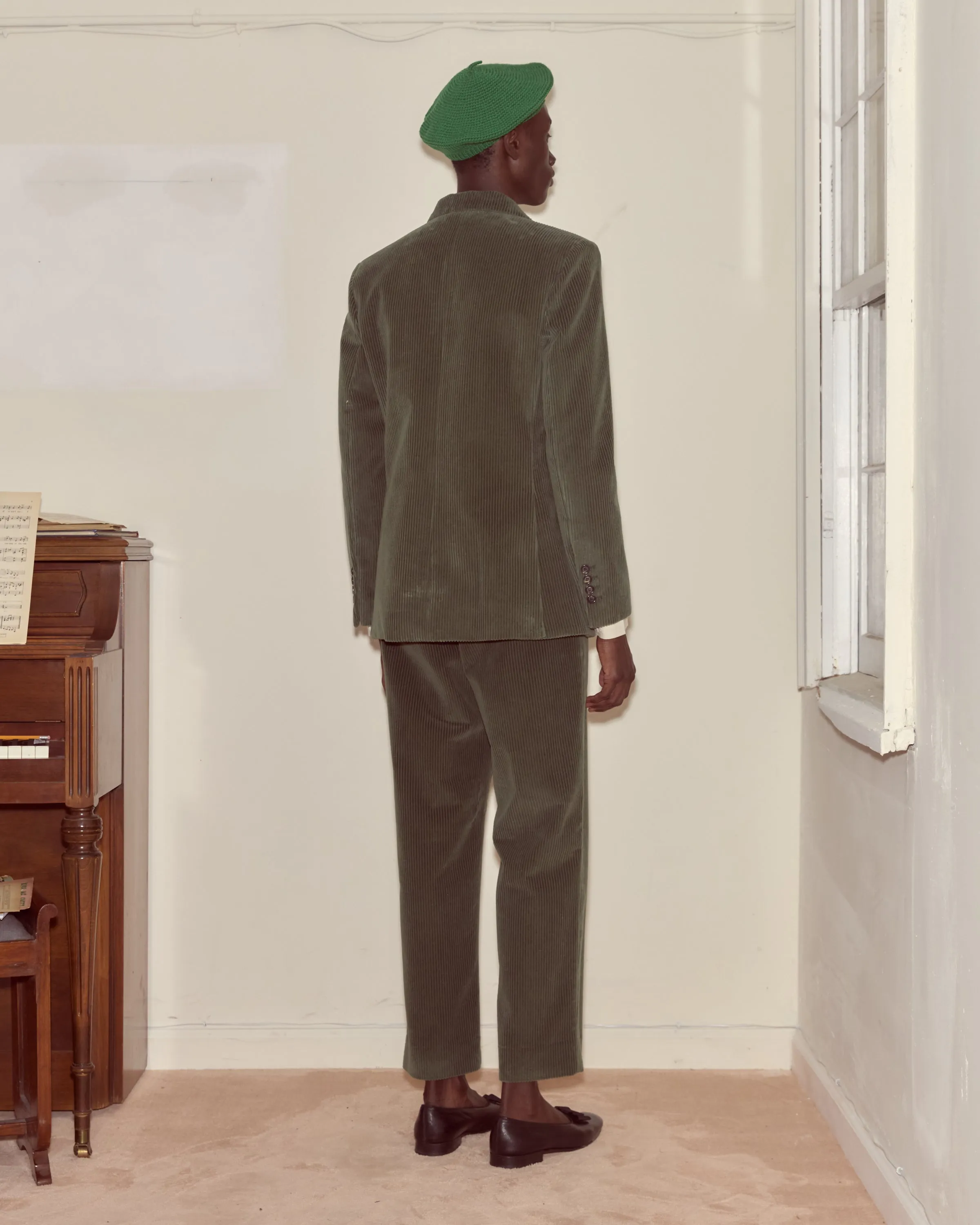 Corduroy Suit Jacket - Green sold by BODE product image thumbnail 3