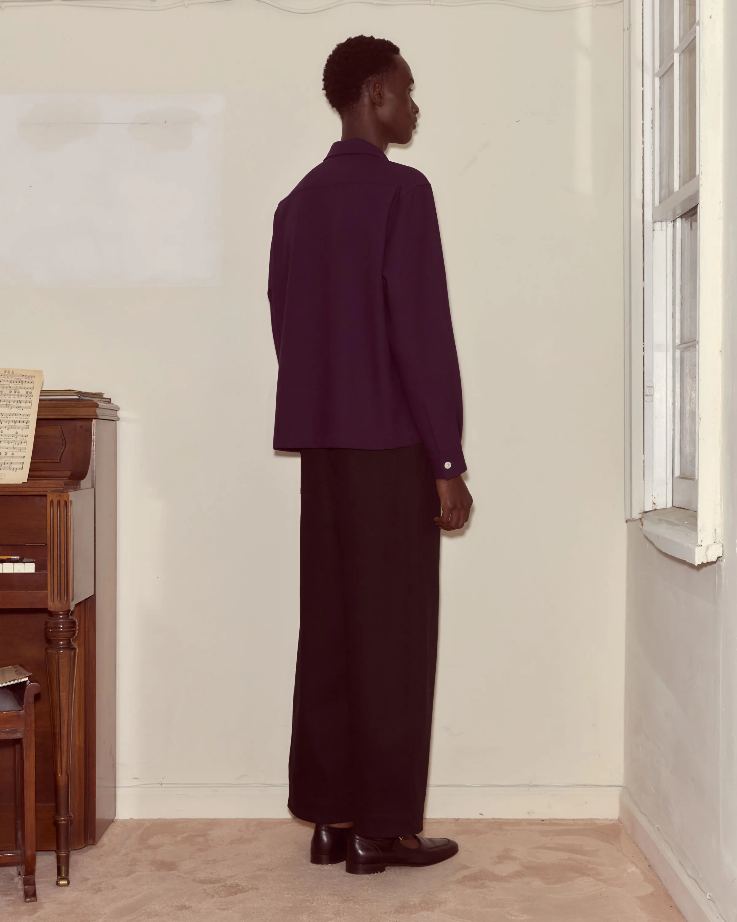 Astor Trillium Shirt - Purple sold by BODE product image thumbnail 3