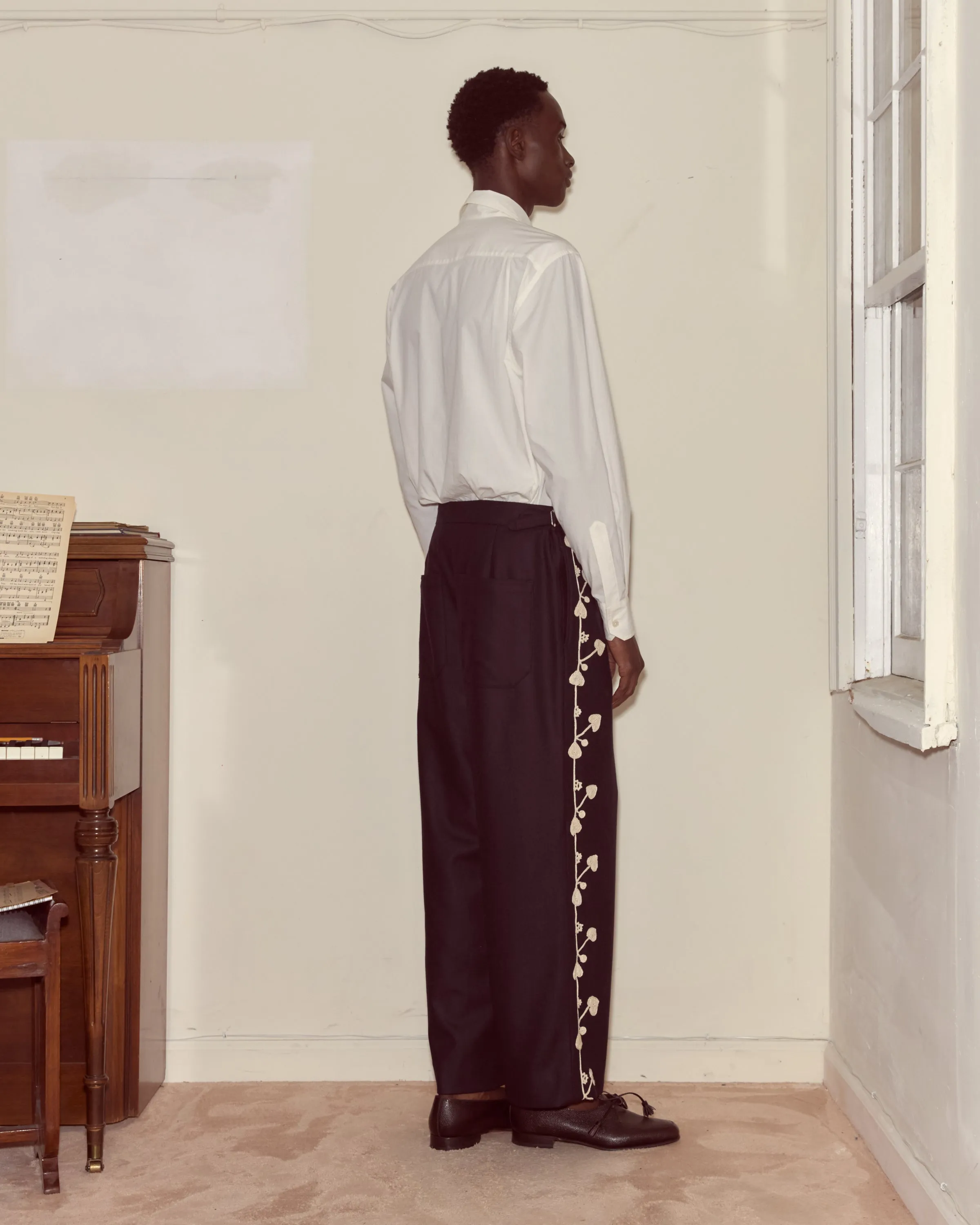 Snowdrop Appliqué Trousers sold by BODE product image thumbnail 3