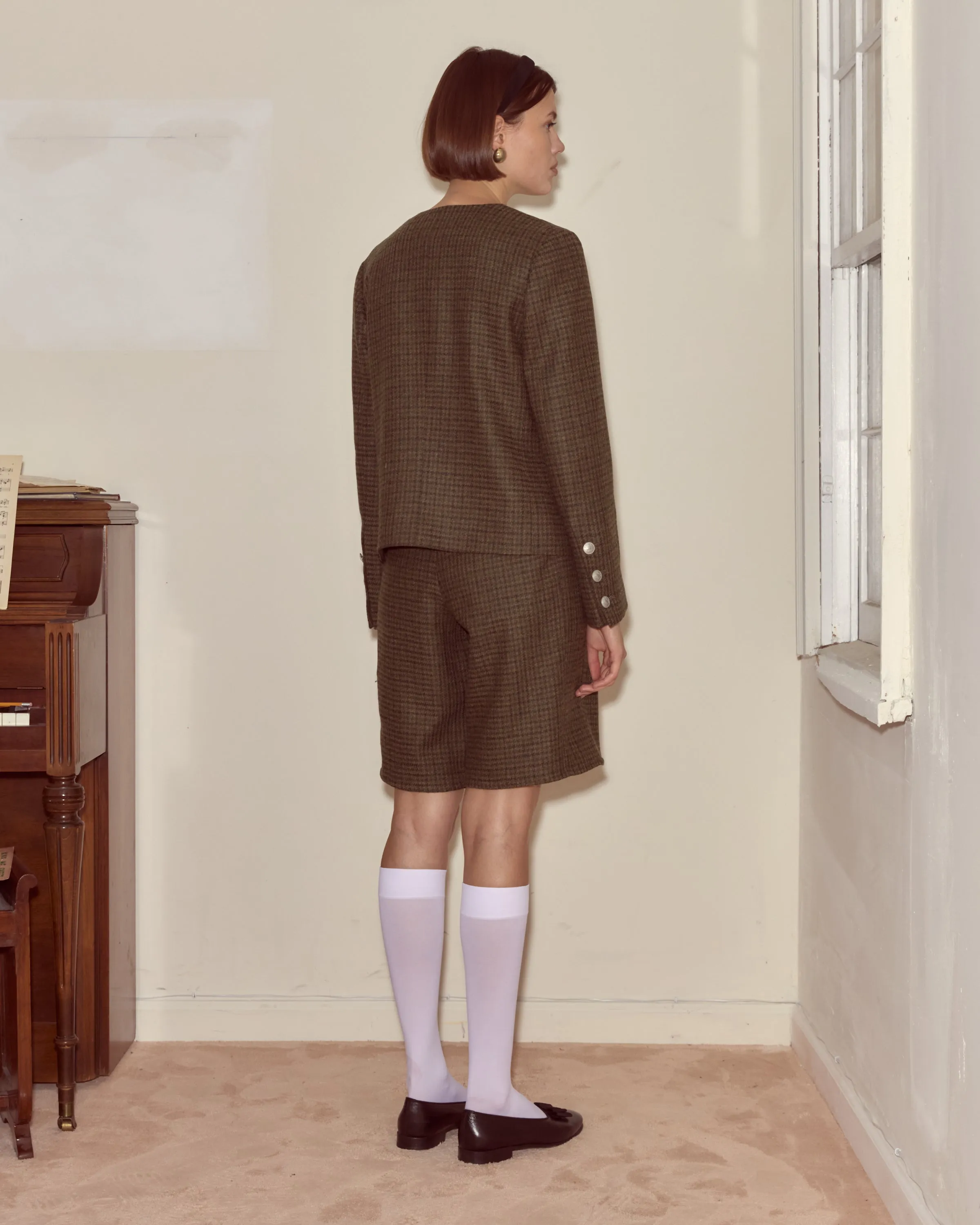 Morris Houndstooth Shorts sold by BODE product image thumbnail 3