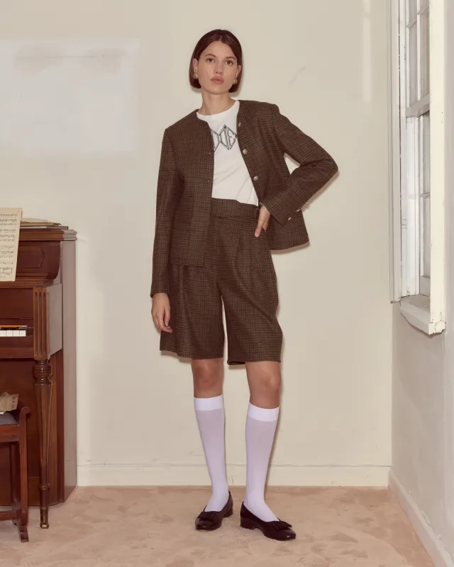 Morris Houndstooth Shorts sold by BODE