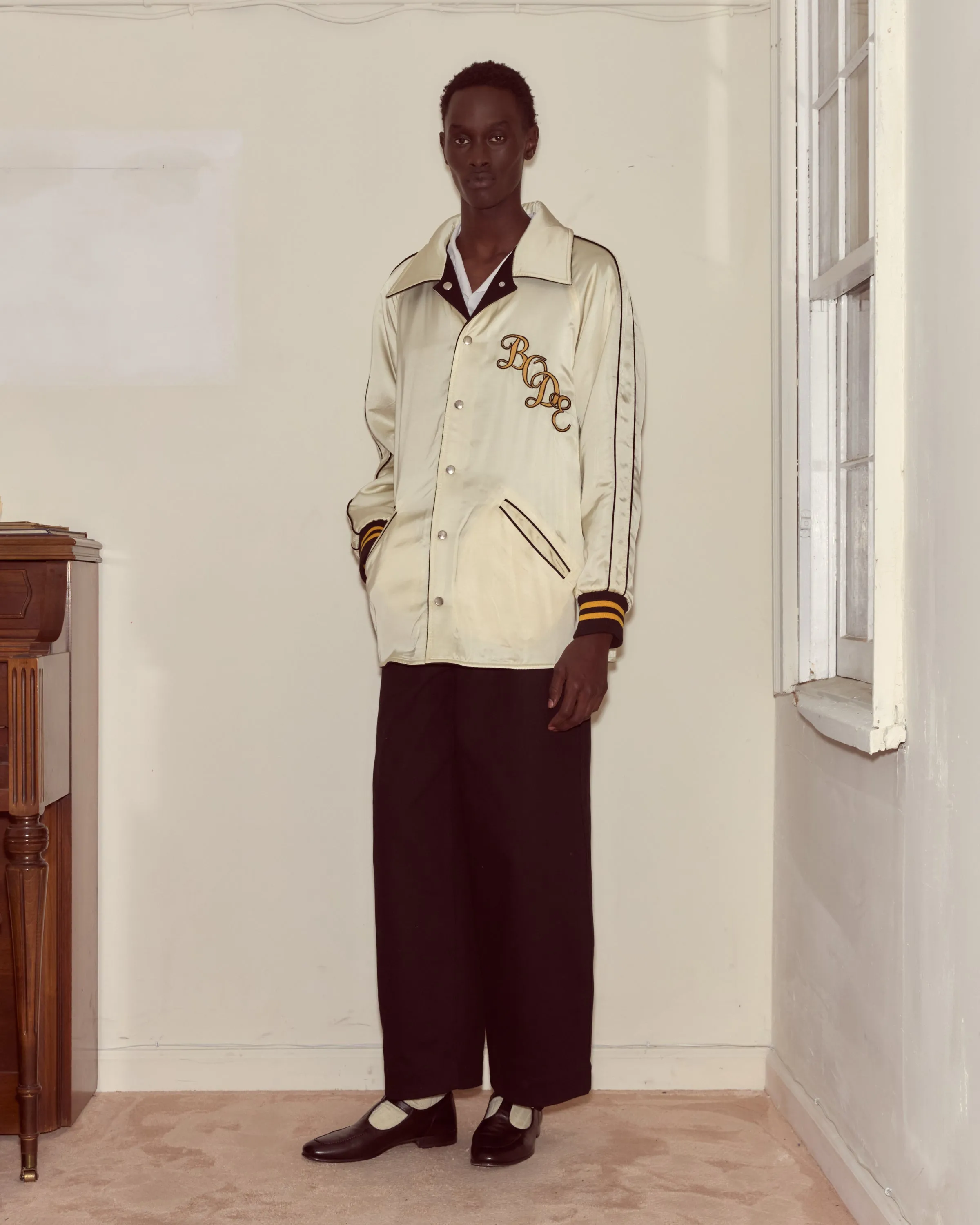 Monogram Snap Reversible Jacket sold by BODE product image thumbnail 4