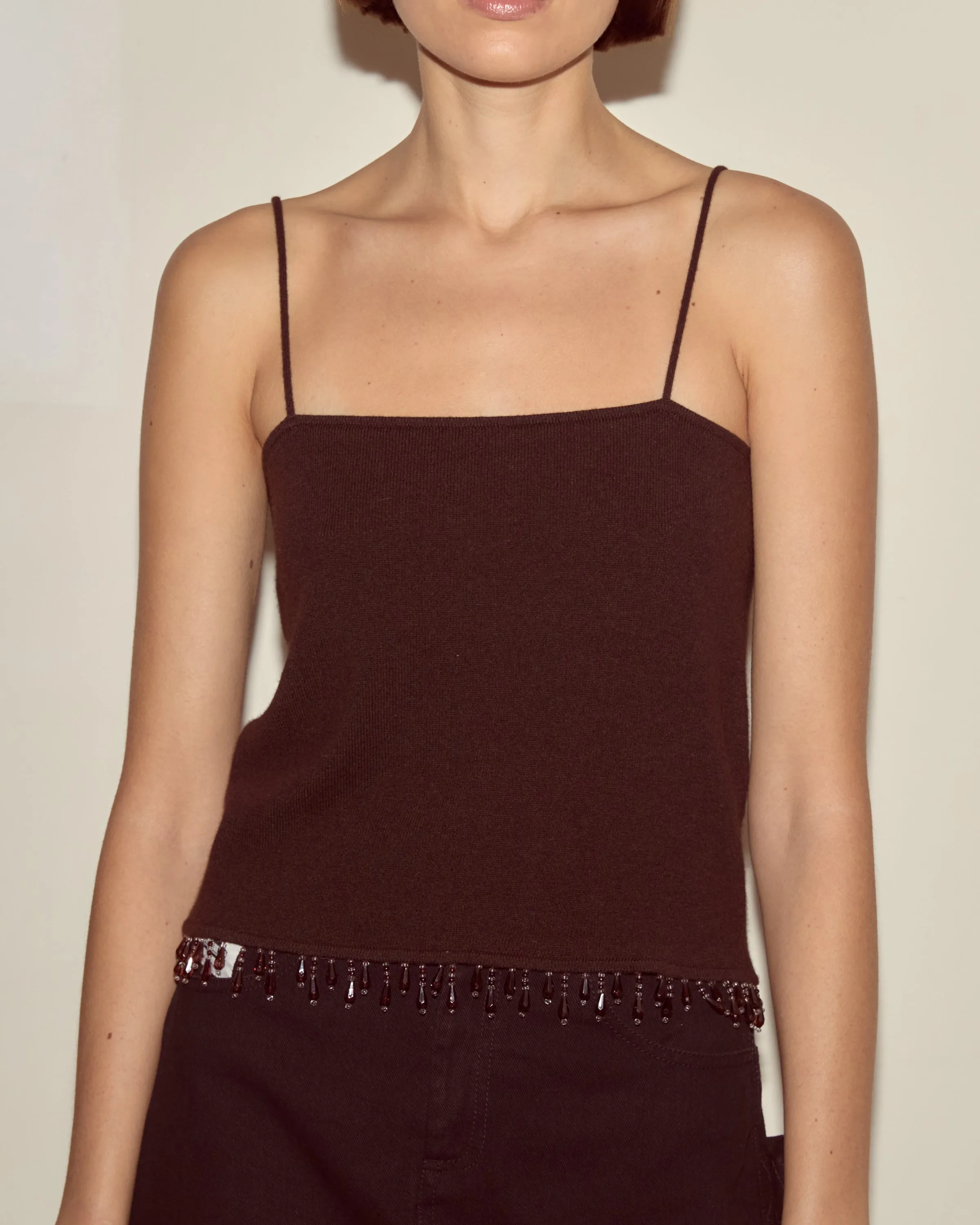 Lodge Tank - Dark Brown sold by BODE product image thumbnail 2