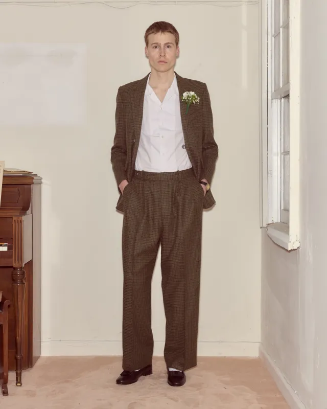 Morris Houndstooth Trousers sold by BODE