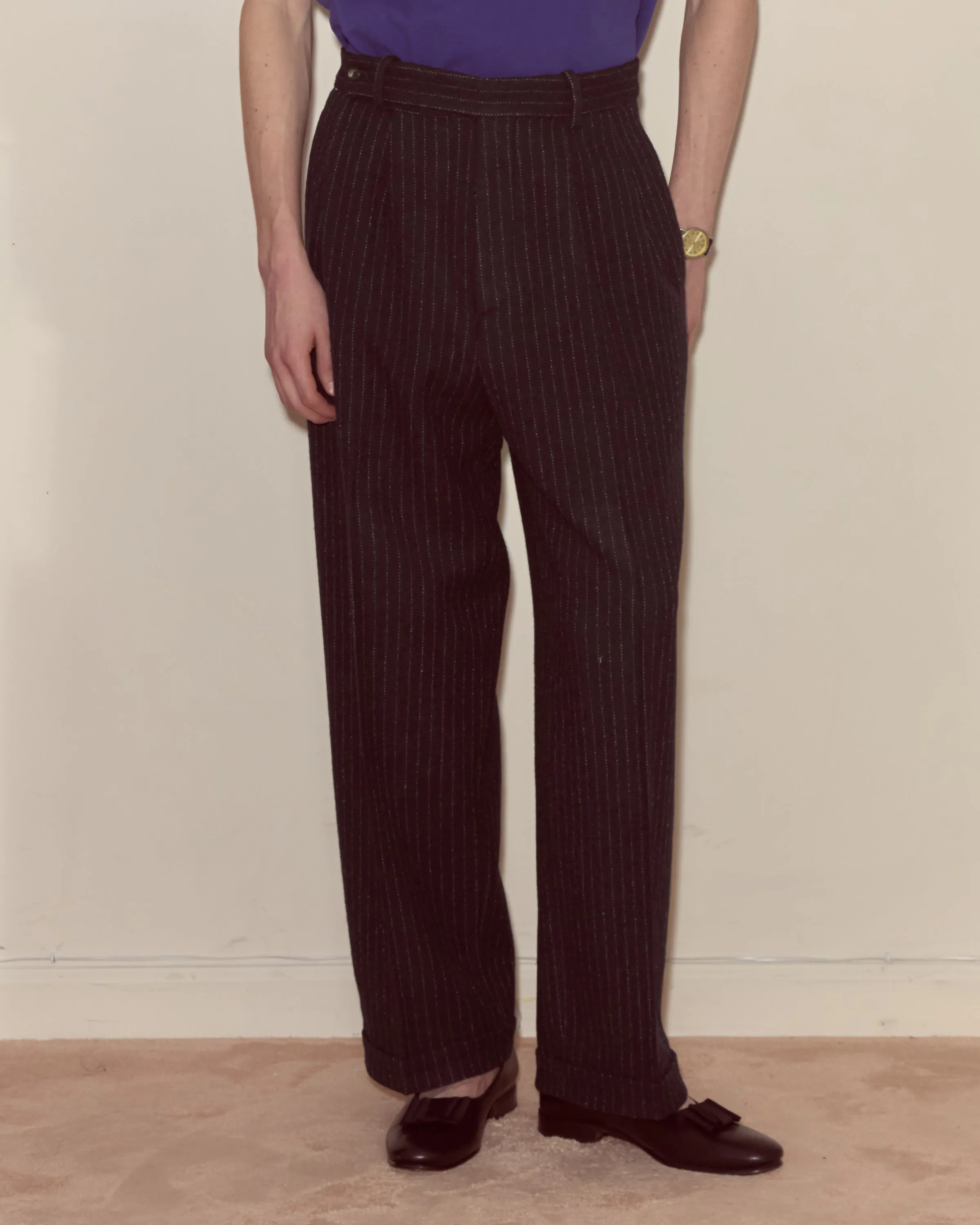 Waldorf Pinstripe Trousers sold by BODE product image thumbnail 2