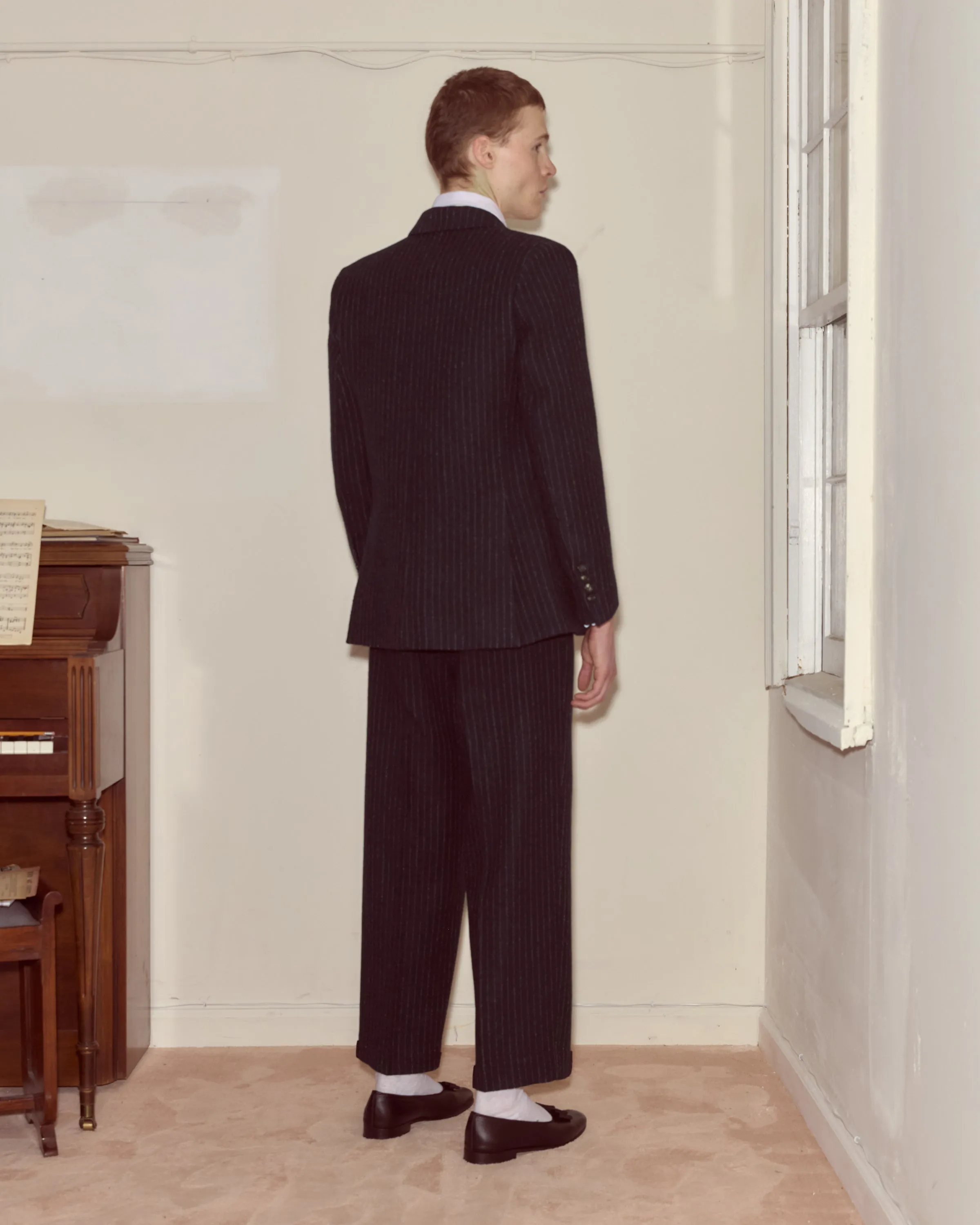 Waldorf Pinstripe Suit Jacket sold by BODE product image thumbnail 3