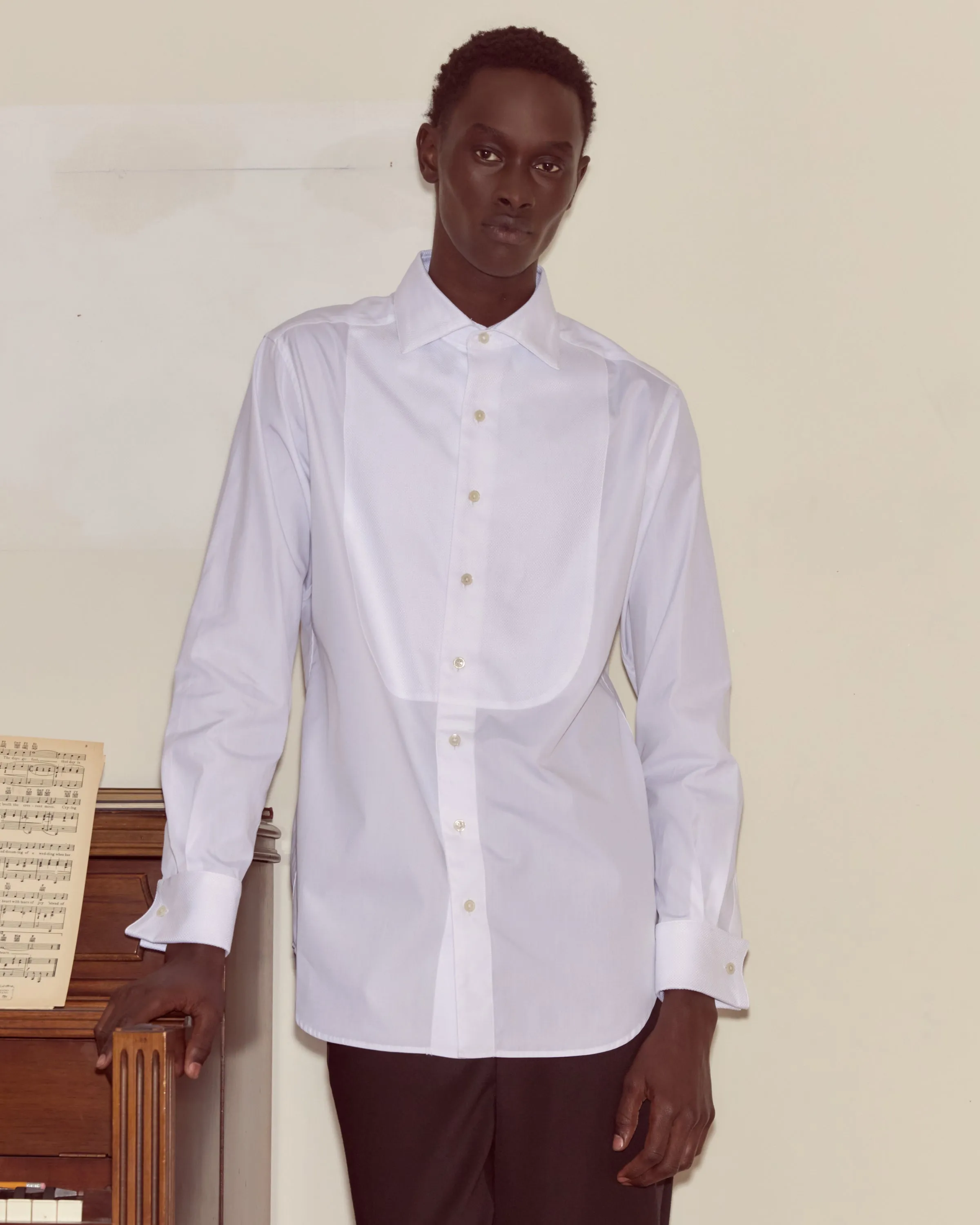 Bib Tuxedo Shirt sold by BODE