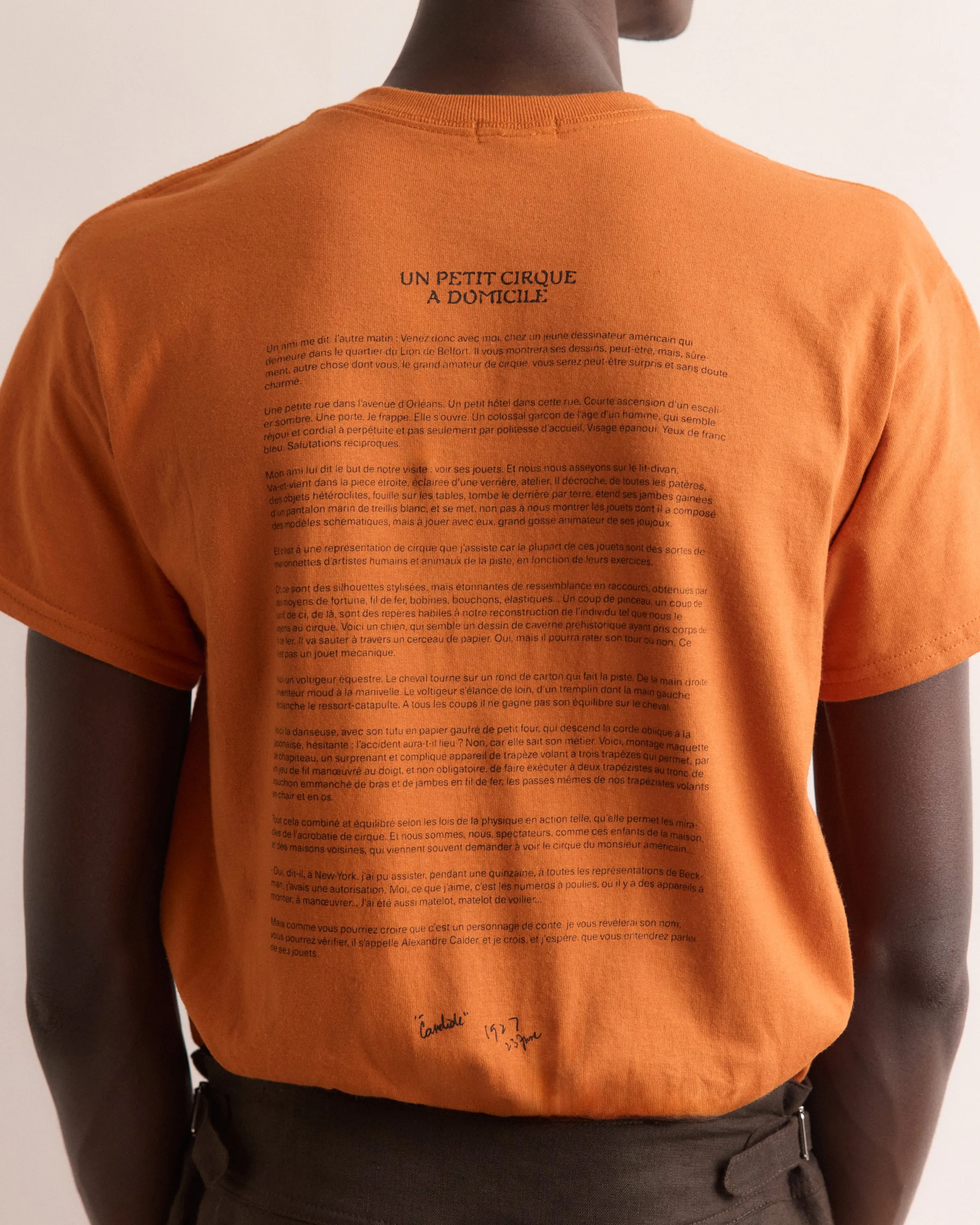 Calder Identity Card Tee sold by BODE product image thumbnail 3