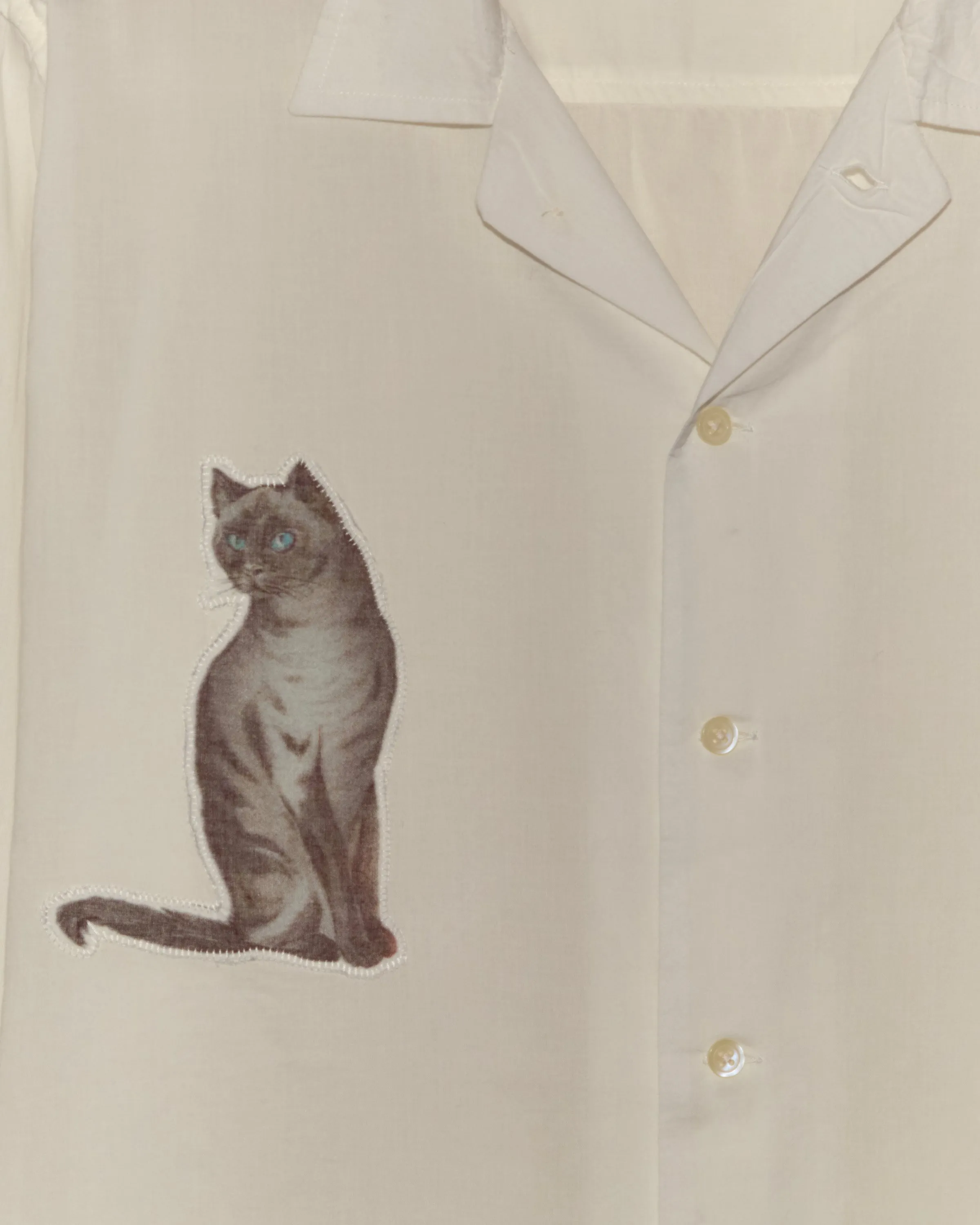 Cat Motif Long Sleeve Shirt sold by BODE product image thumbnail 2