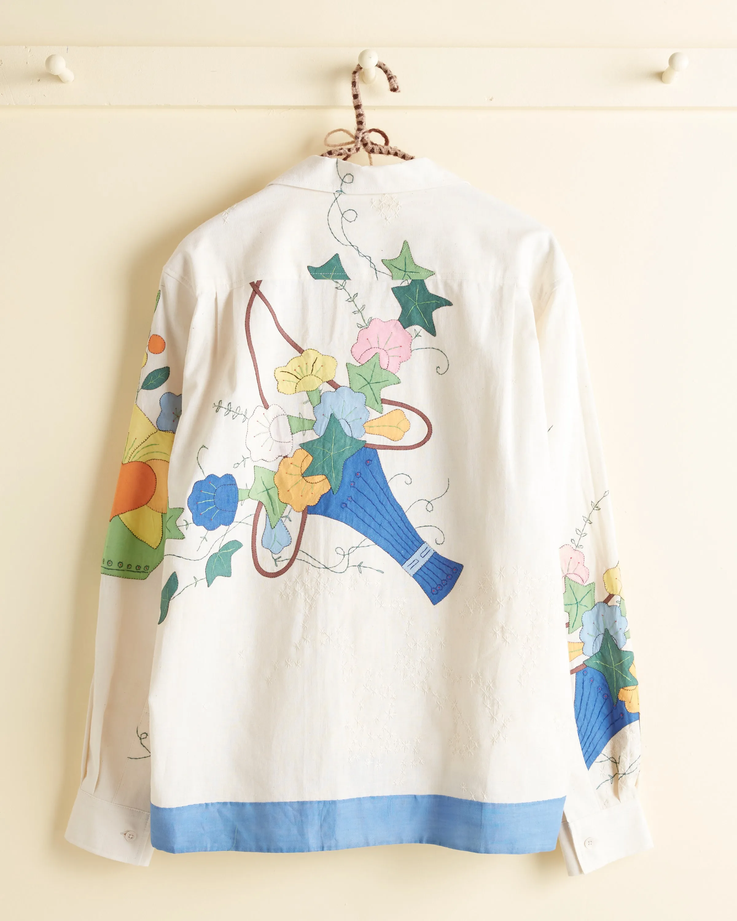 Floral Cornucopia Long Sleeve Shirt - M/L sold by BODE product image thumbnail 3