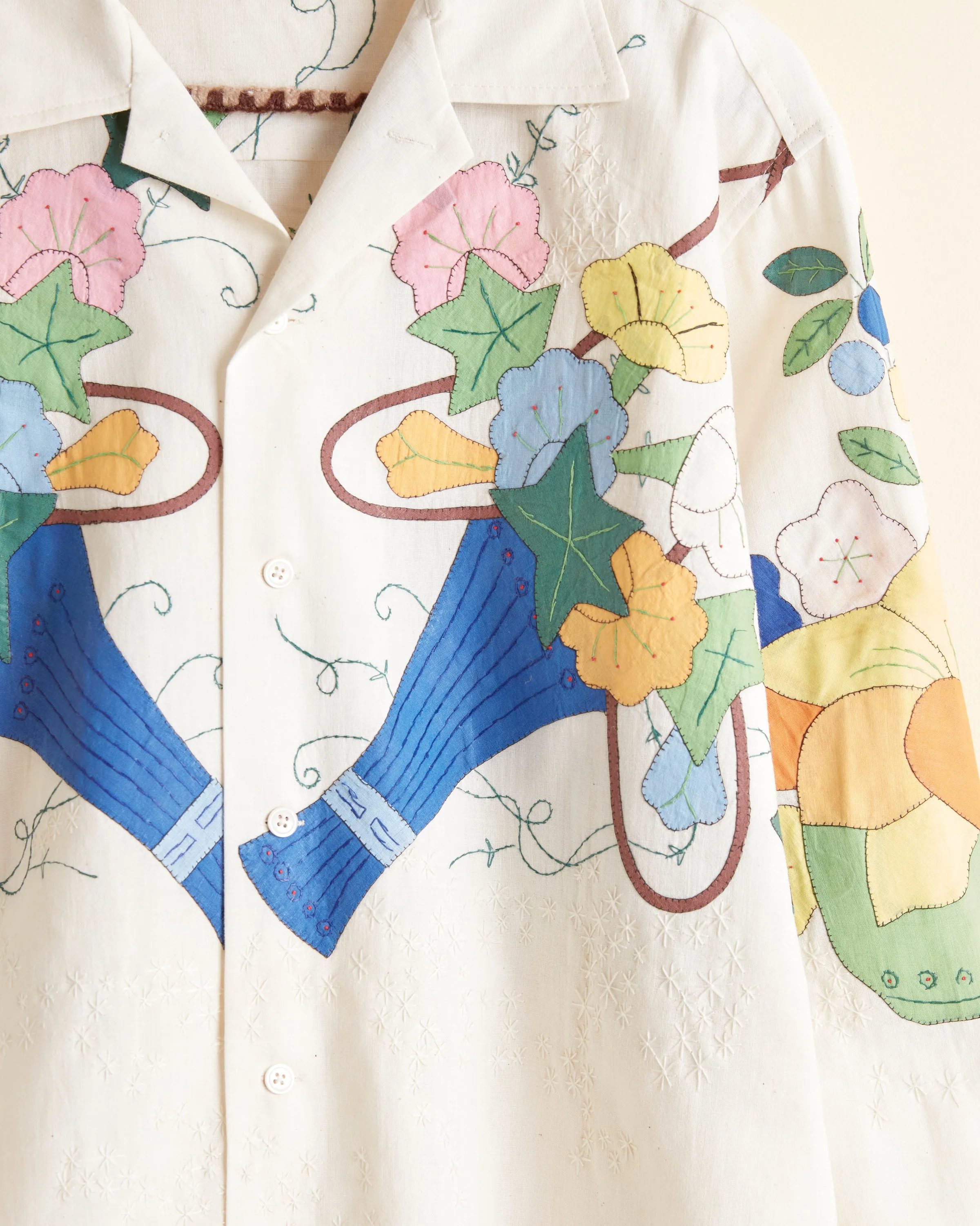 Floral Cornucopia Long Sleeve Shirt - M/L sold by BODE product image thumbnail 2