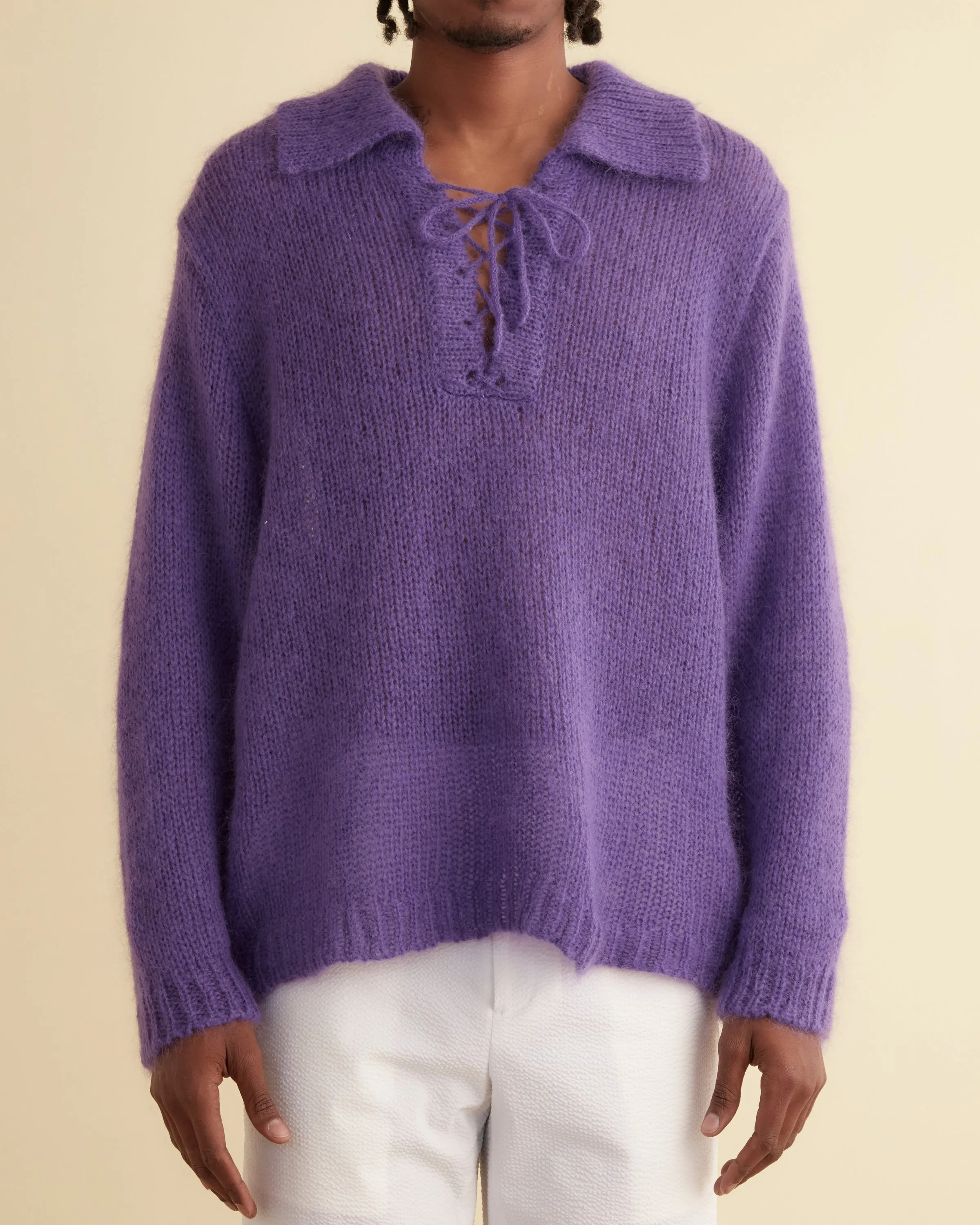 Alpine Pullover - Purple sold by BODE product image thumbnail 2