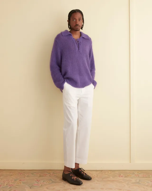 Alpine Pullover - Purple sold by BODE