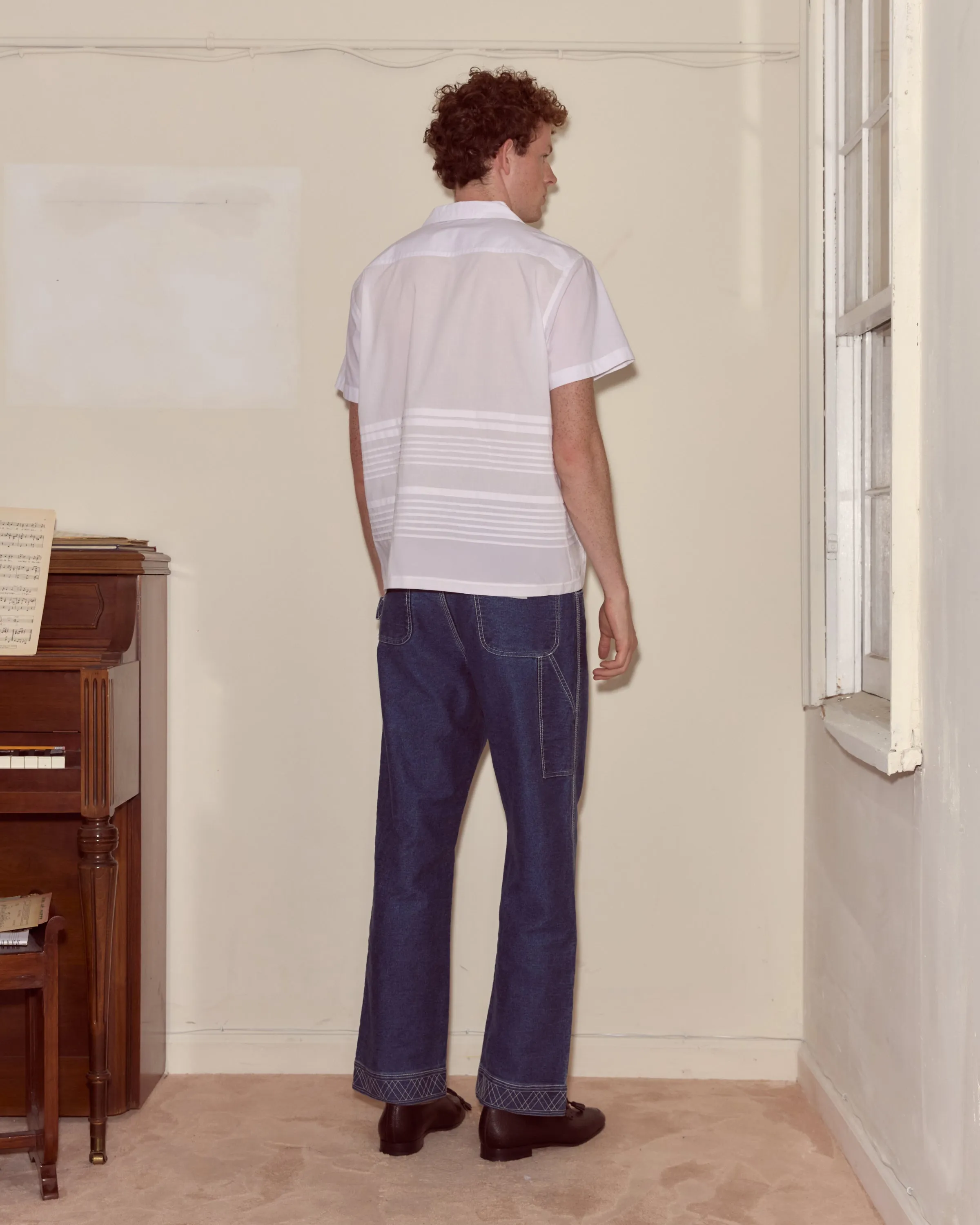 Chamomile Short Sleeve Shirt sold by BODE product image thumbnail 3