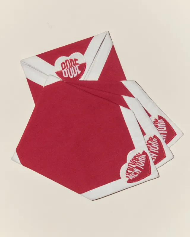 Heart Deco New York Cocktail Napkins sold by BODE