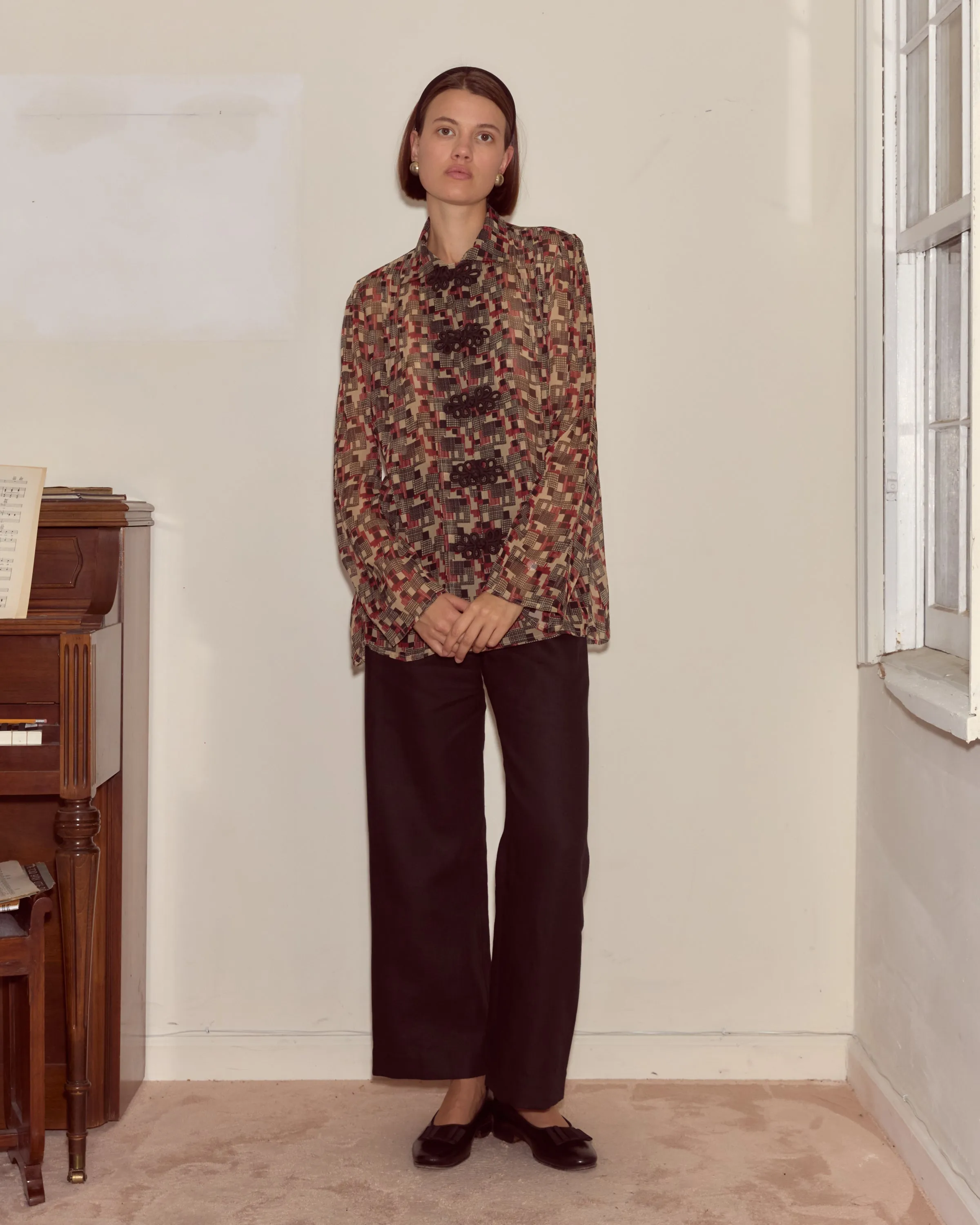 Quadrille Blouse sold by BODE