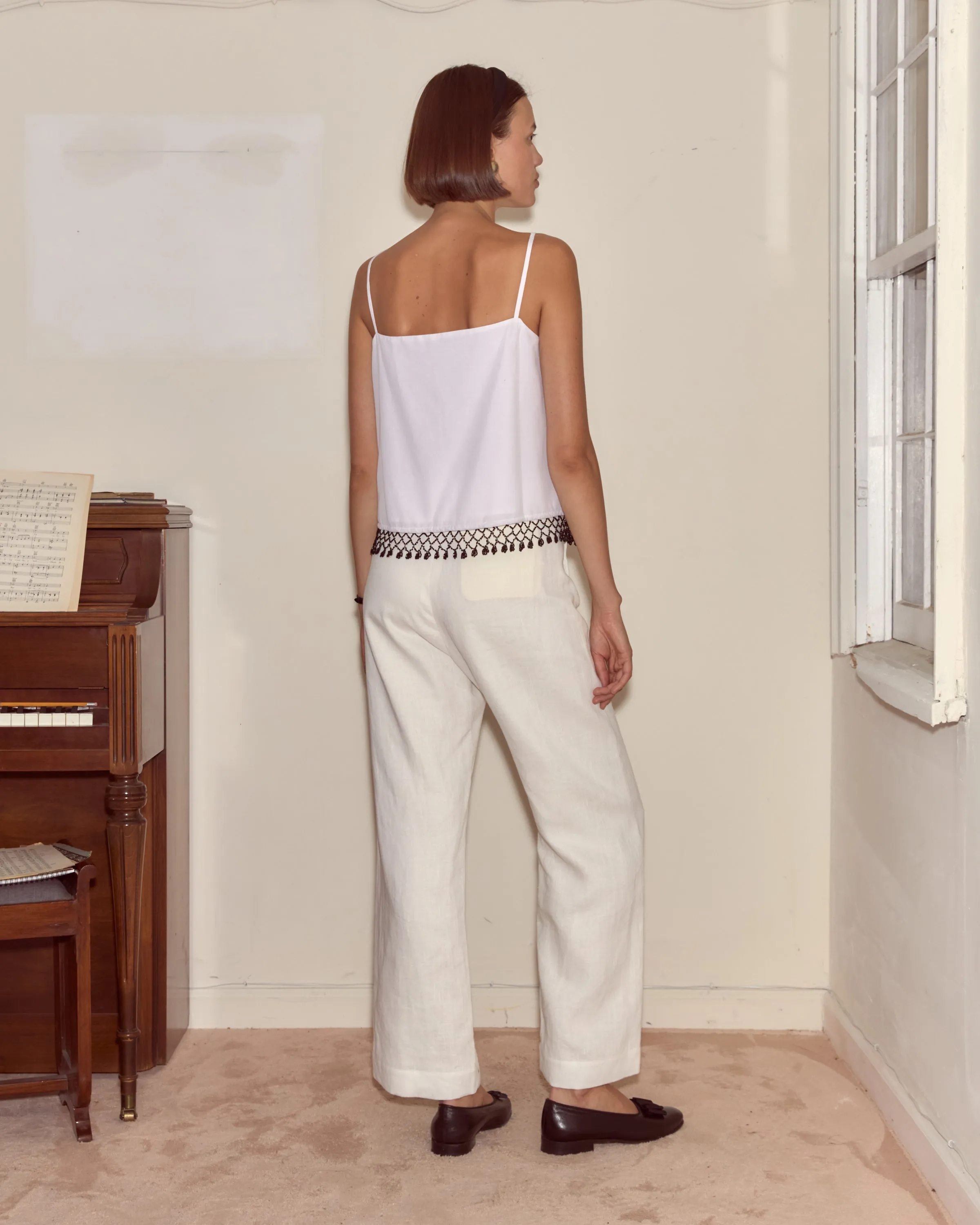 Beaded Rosebloom Tank sold by BODE product image thumbnail 3